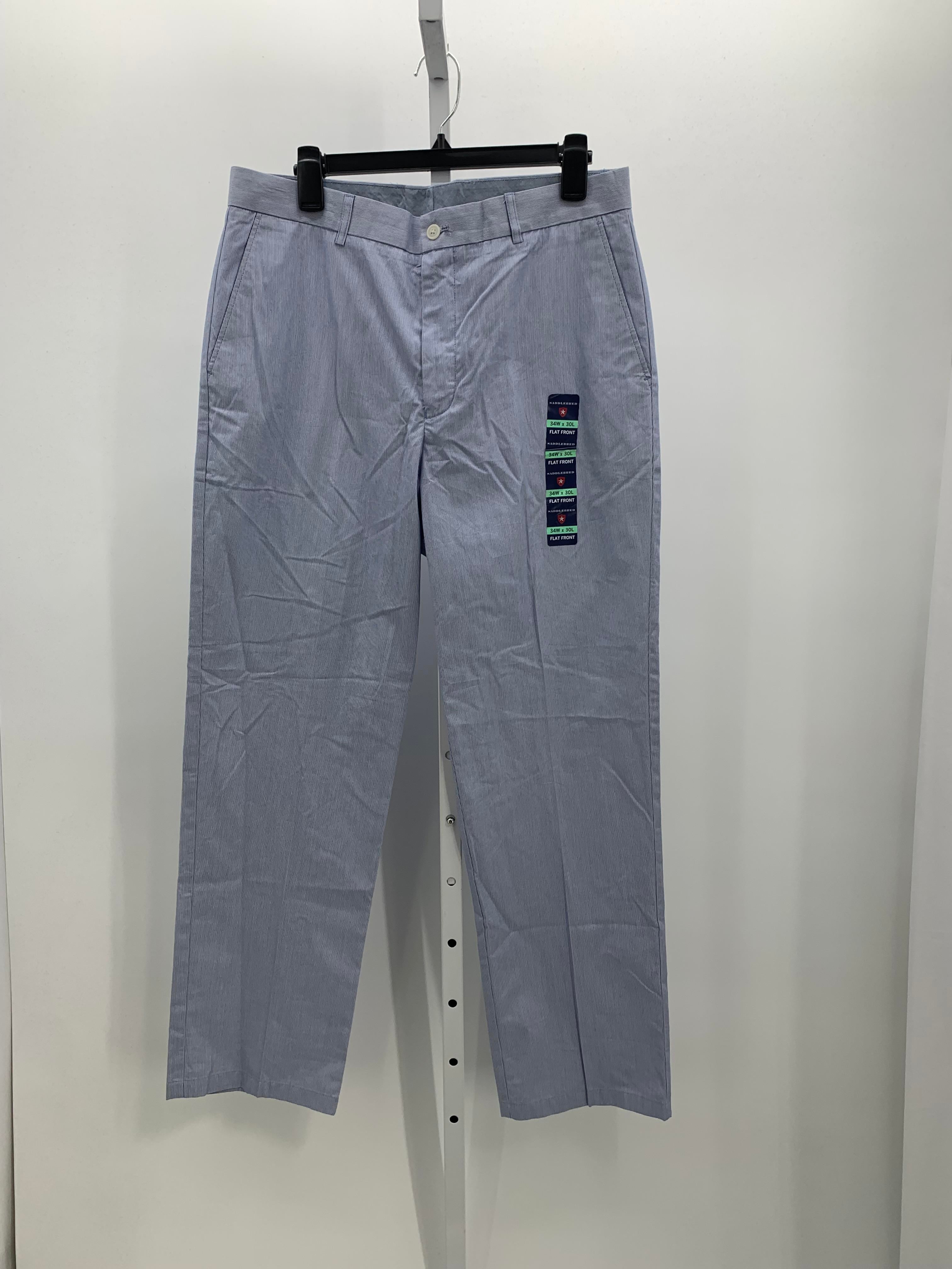 NEW FLAT FRONT TROUSERS.