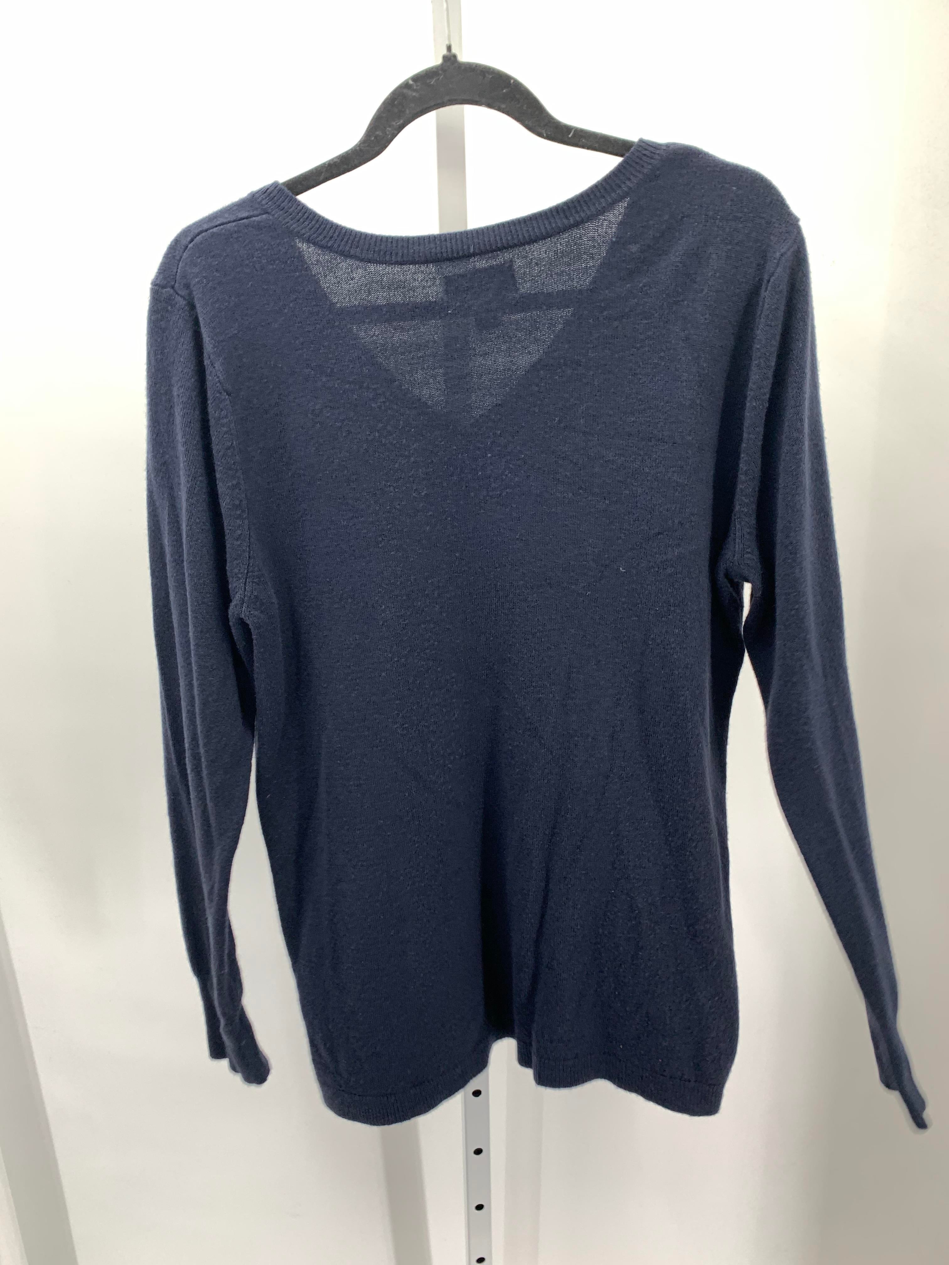 Croft & Barrow Size Large Misses Long Slv Sweater
