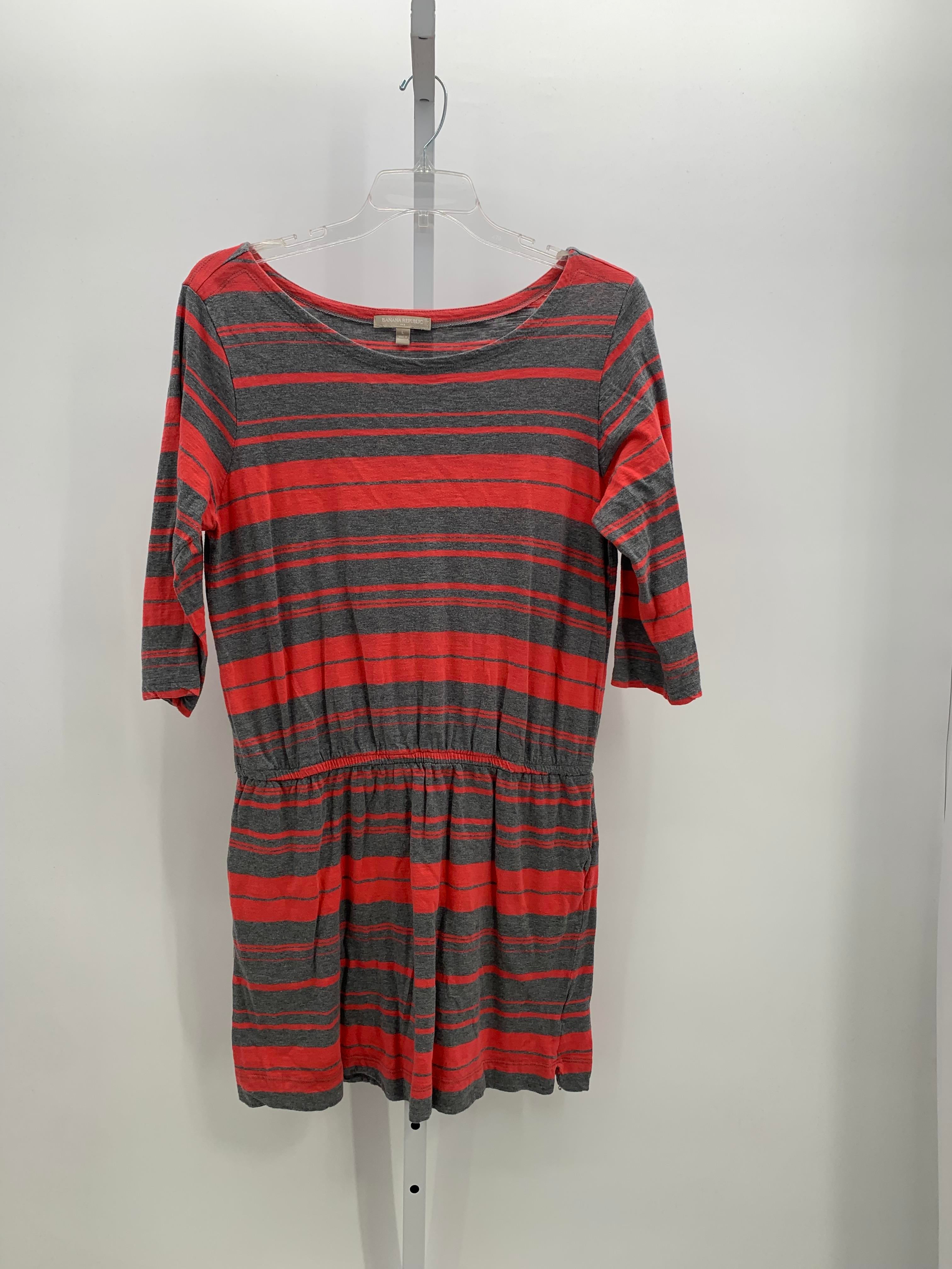 Banana Republic Size Large Misses 3/4 Sleeve Dress