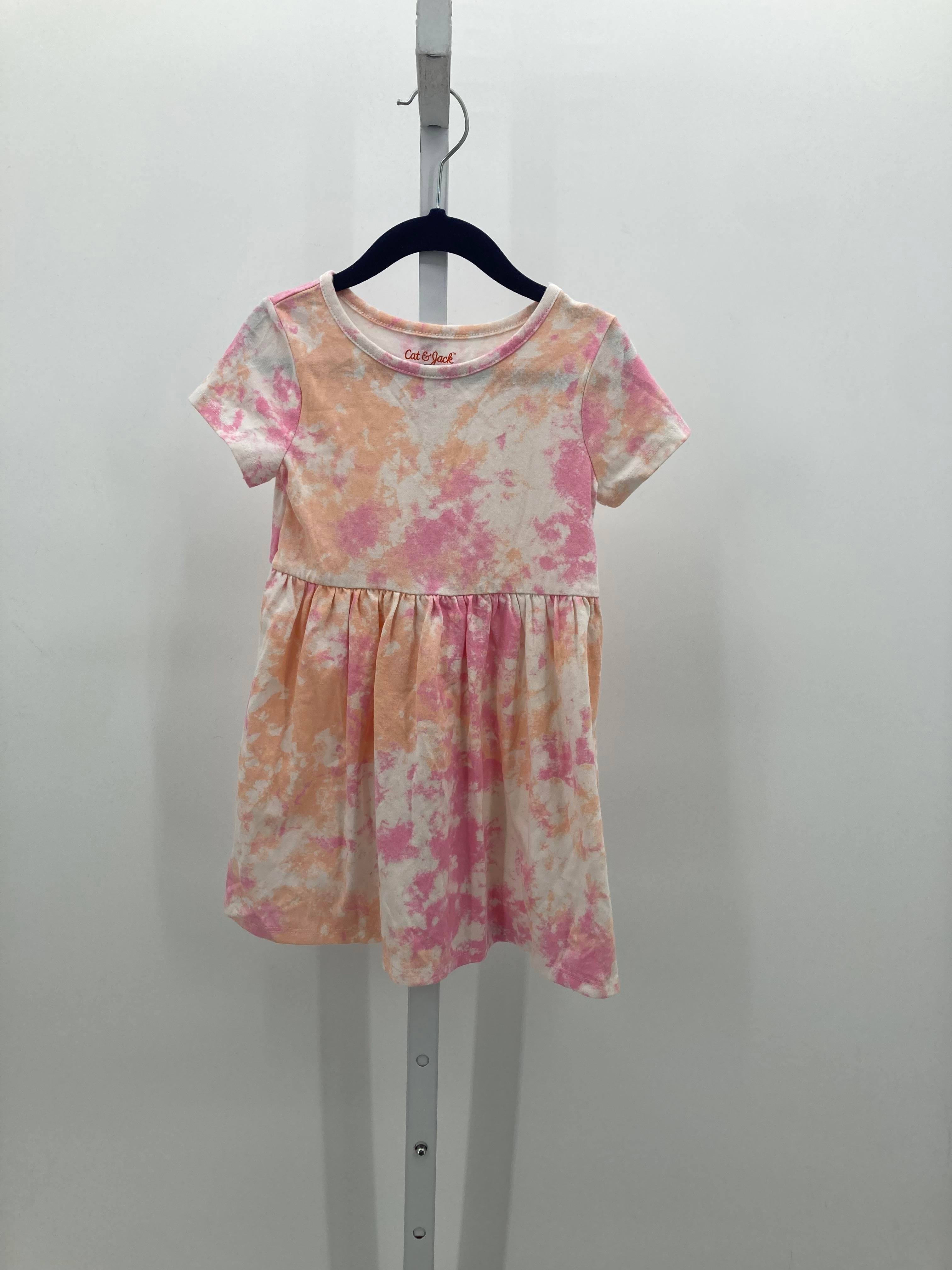 Cat & Jack Size 4T Girls Short Sleeve Dress