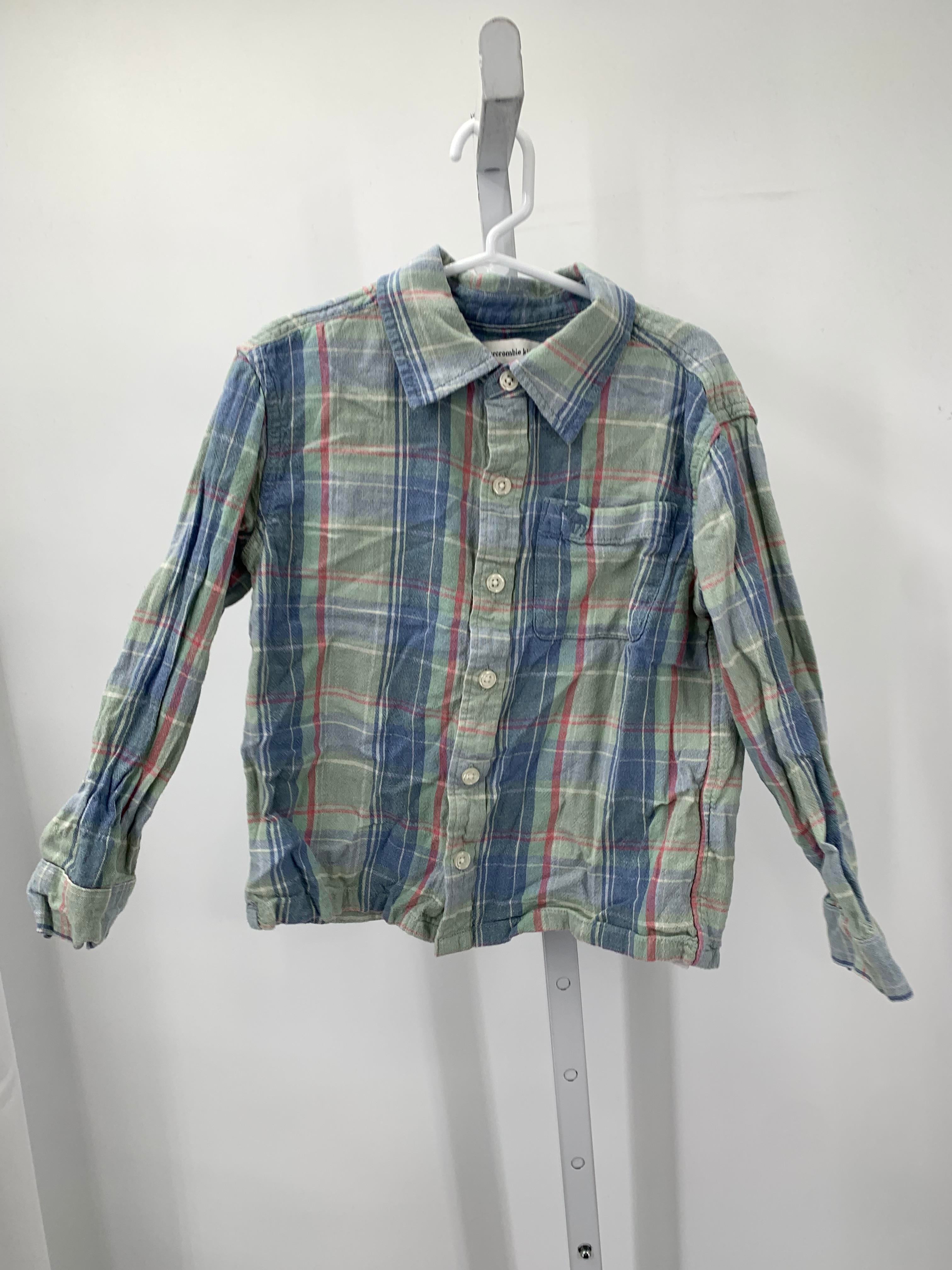 GREEN PLAID BTN DOWN