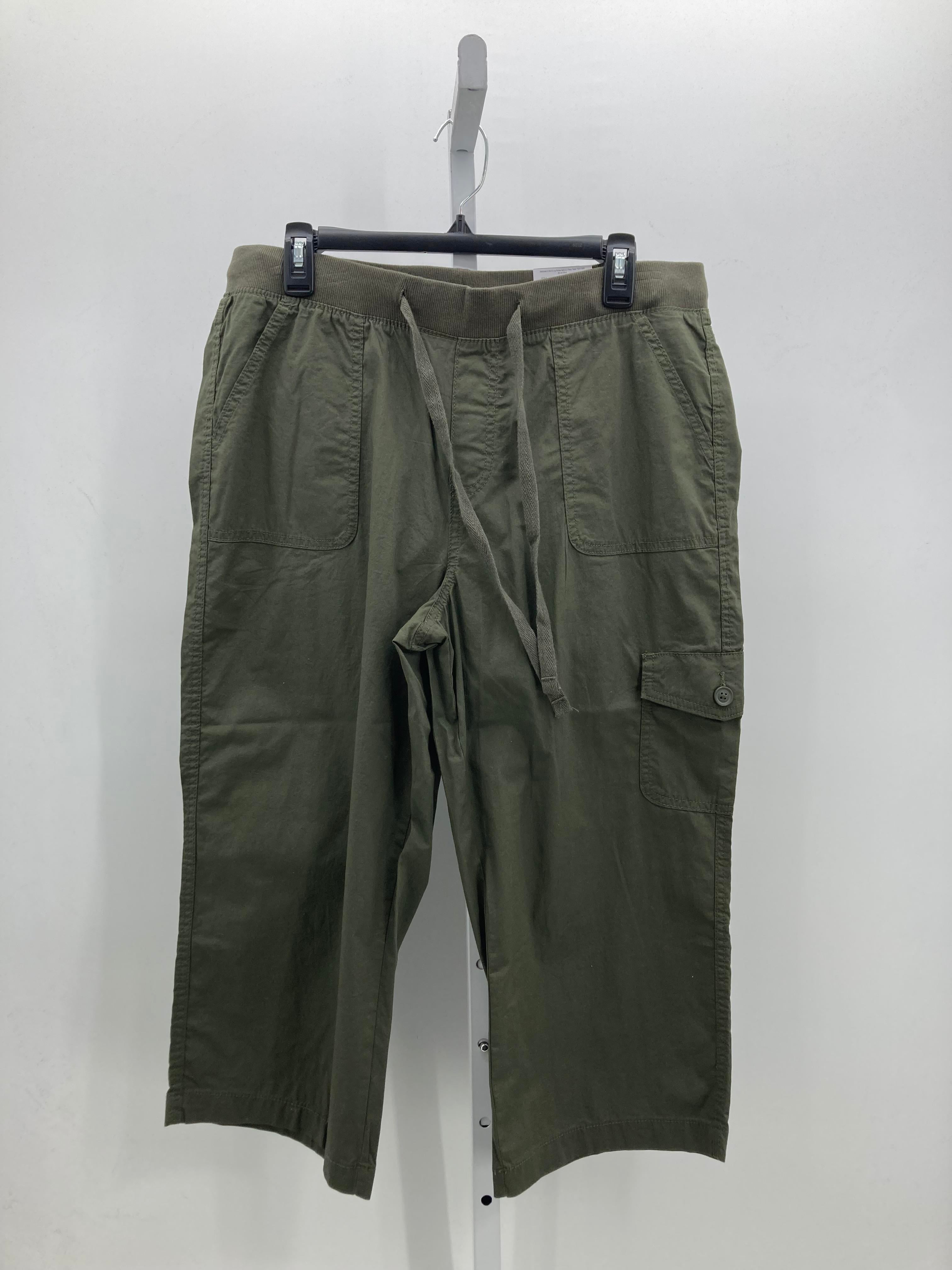St. Johns Bay Size Large Misses Capri Pants