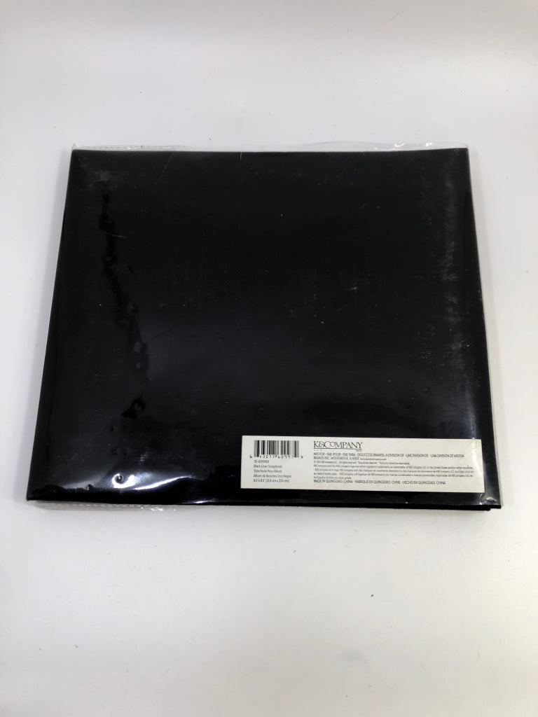 NWT K&COMPANY BLACK SCRAPBOOK.