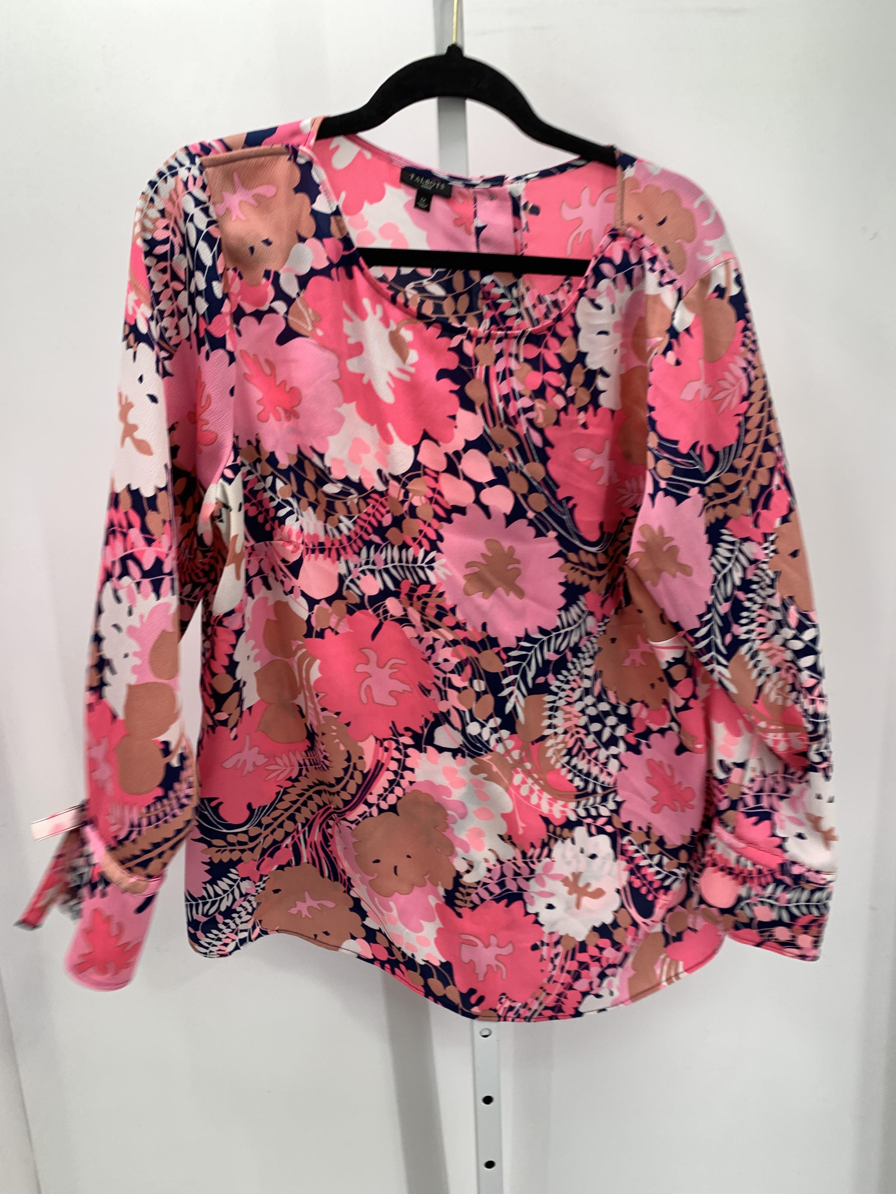 Talbots Size 1X Womens Long Sleeve Shirt