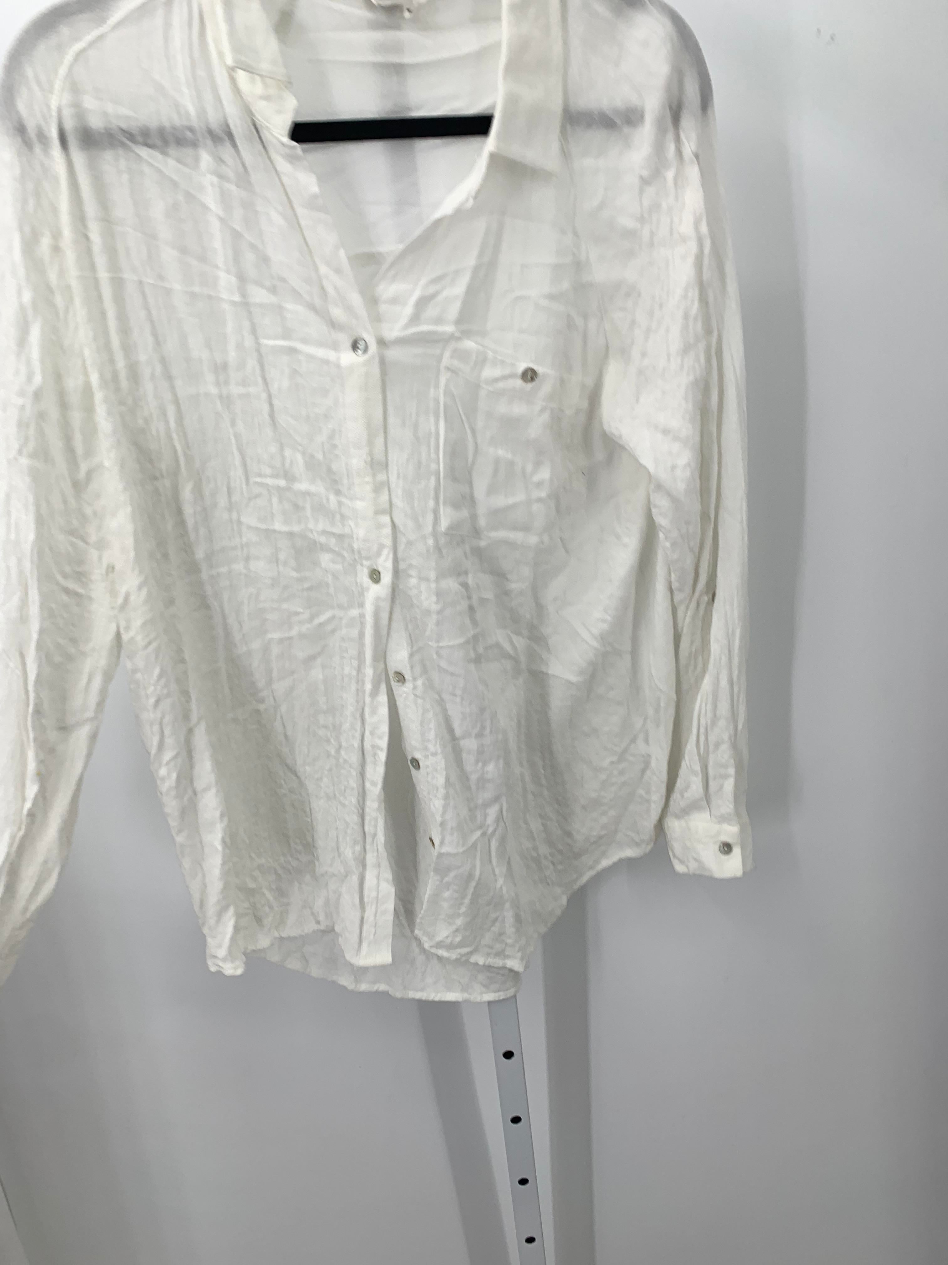 Jane + Delancey Size Large Misses Long Sleeve Shirt