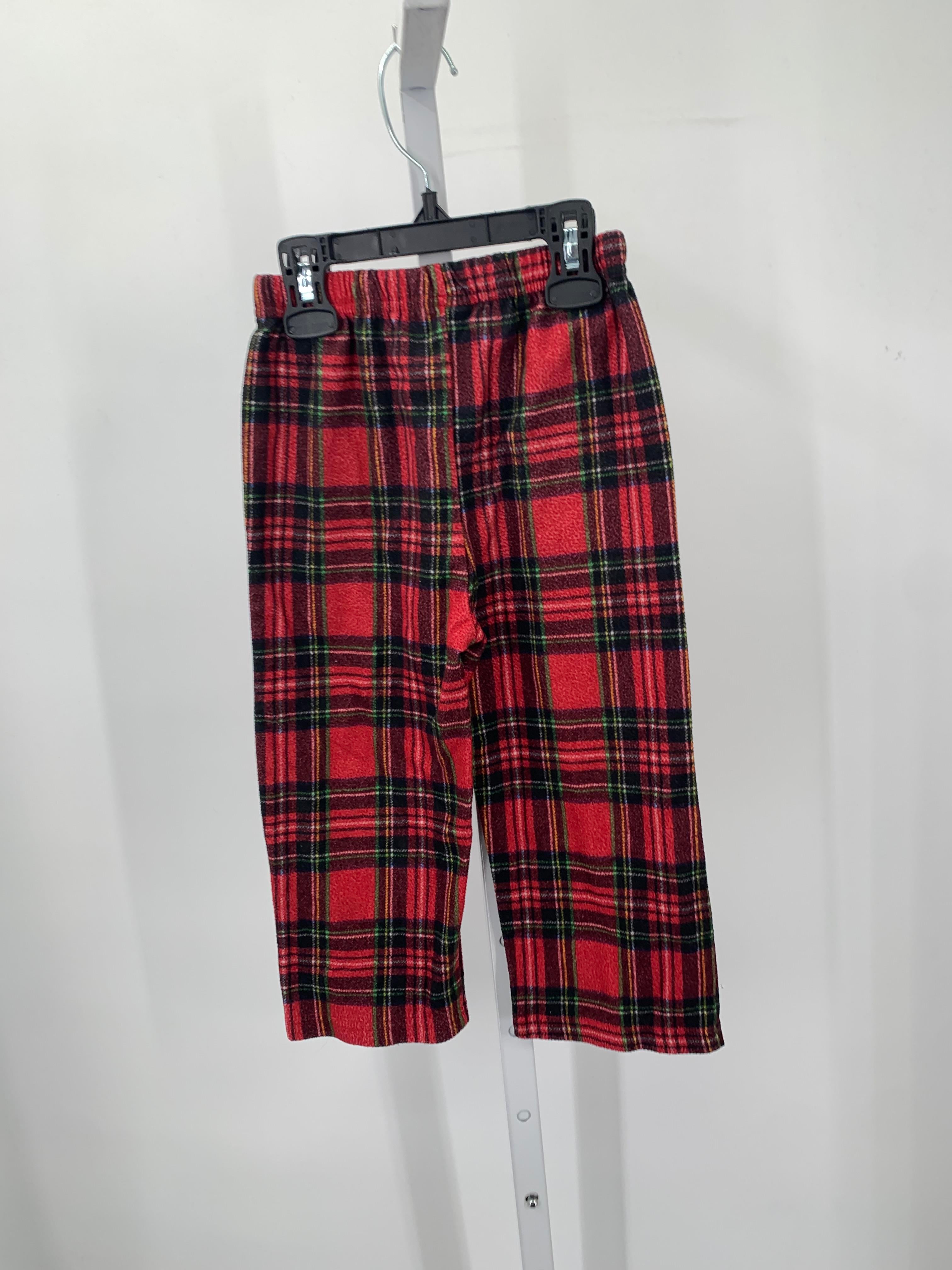 ELASTIC WAIST PLAID