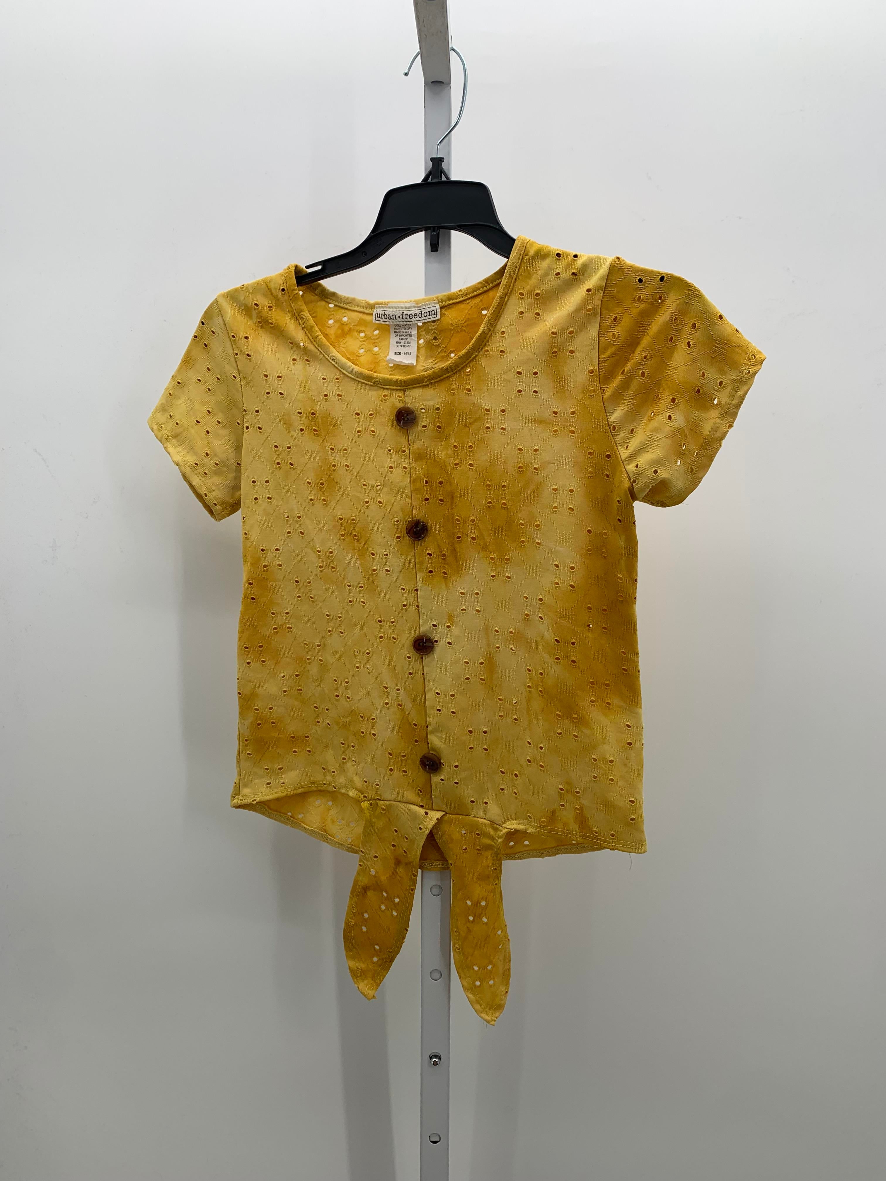 Size 10-12 Girls Short Sleeve Shirt