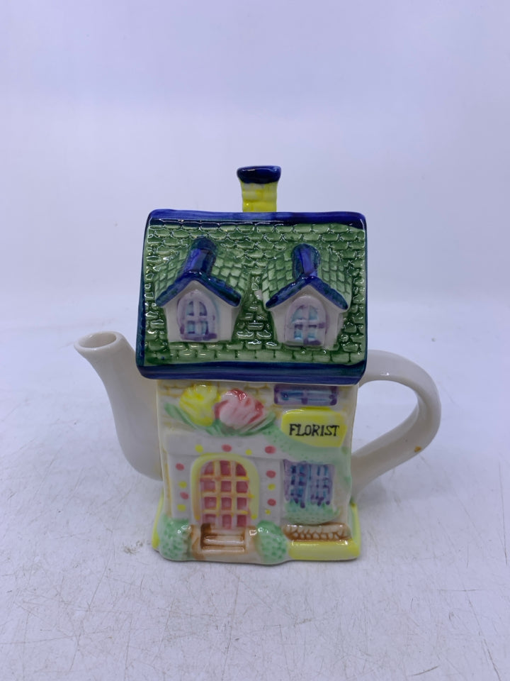 FLORIST MINI DECOR TEA POT