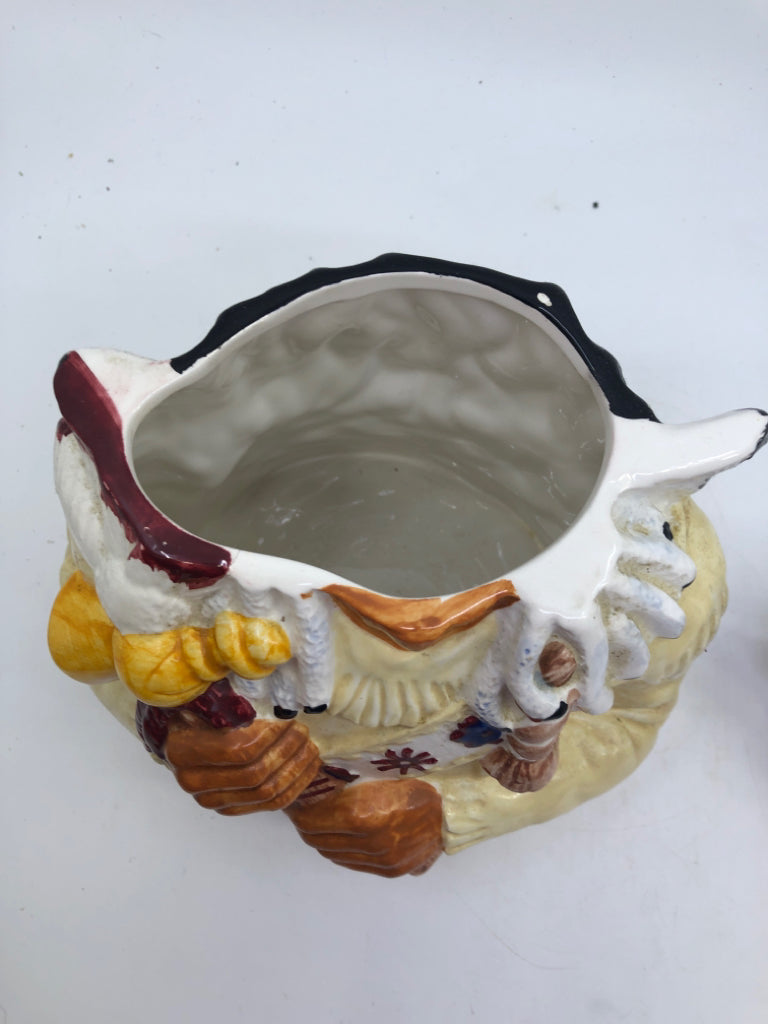 INDIGENOUS MAN COOKIE JAR.