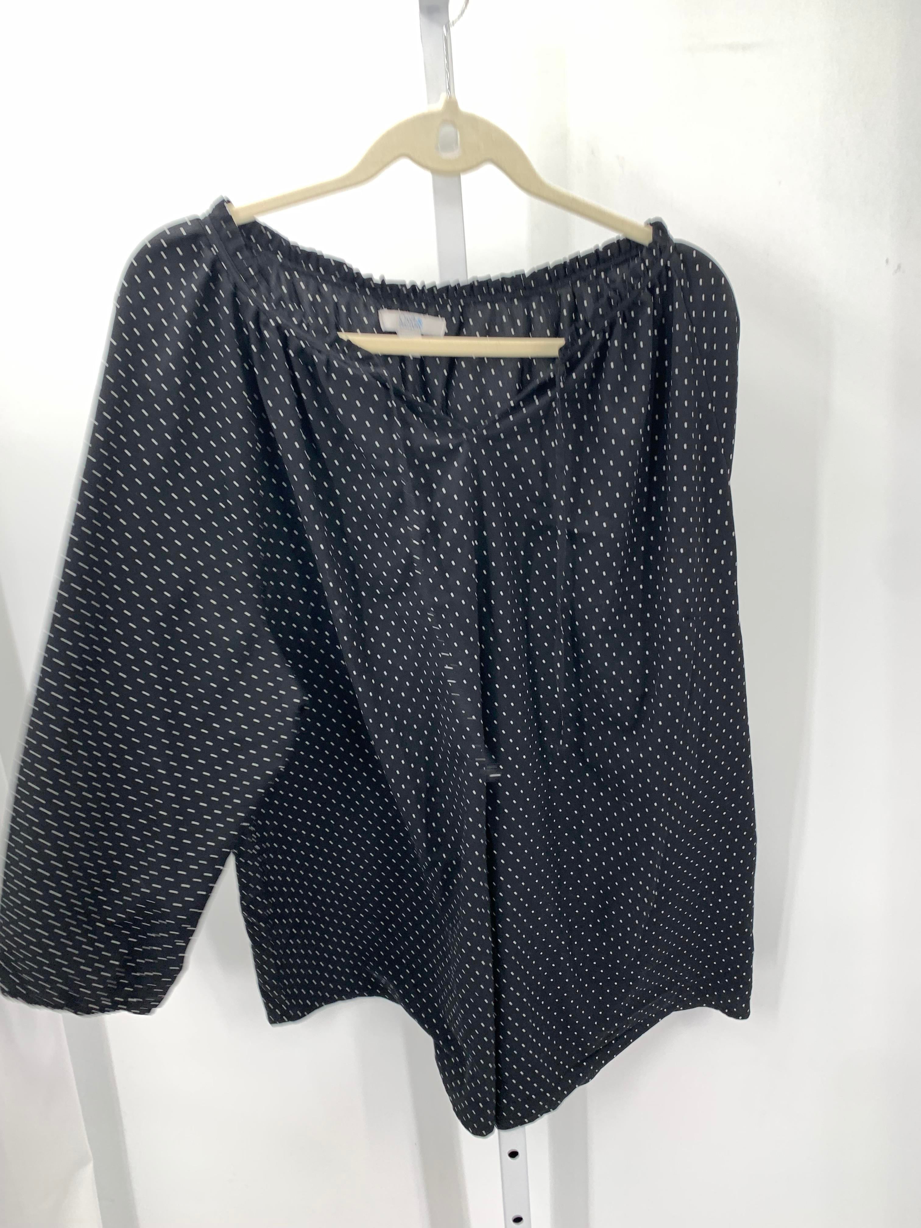 Croft & Barrow Size 3X Womens Long Sleeve Shirt