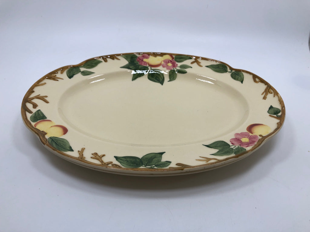 50PC PEACH BLOOM DINNER SET SERVICE FOR 8+.