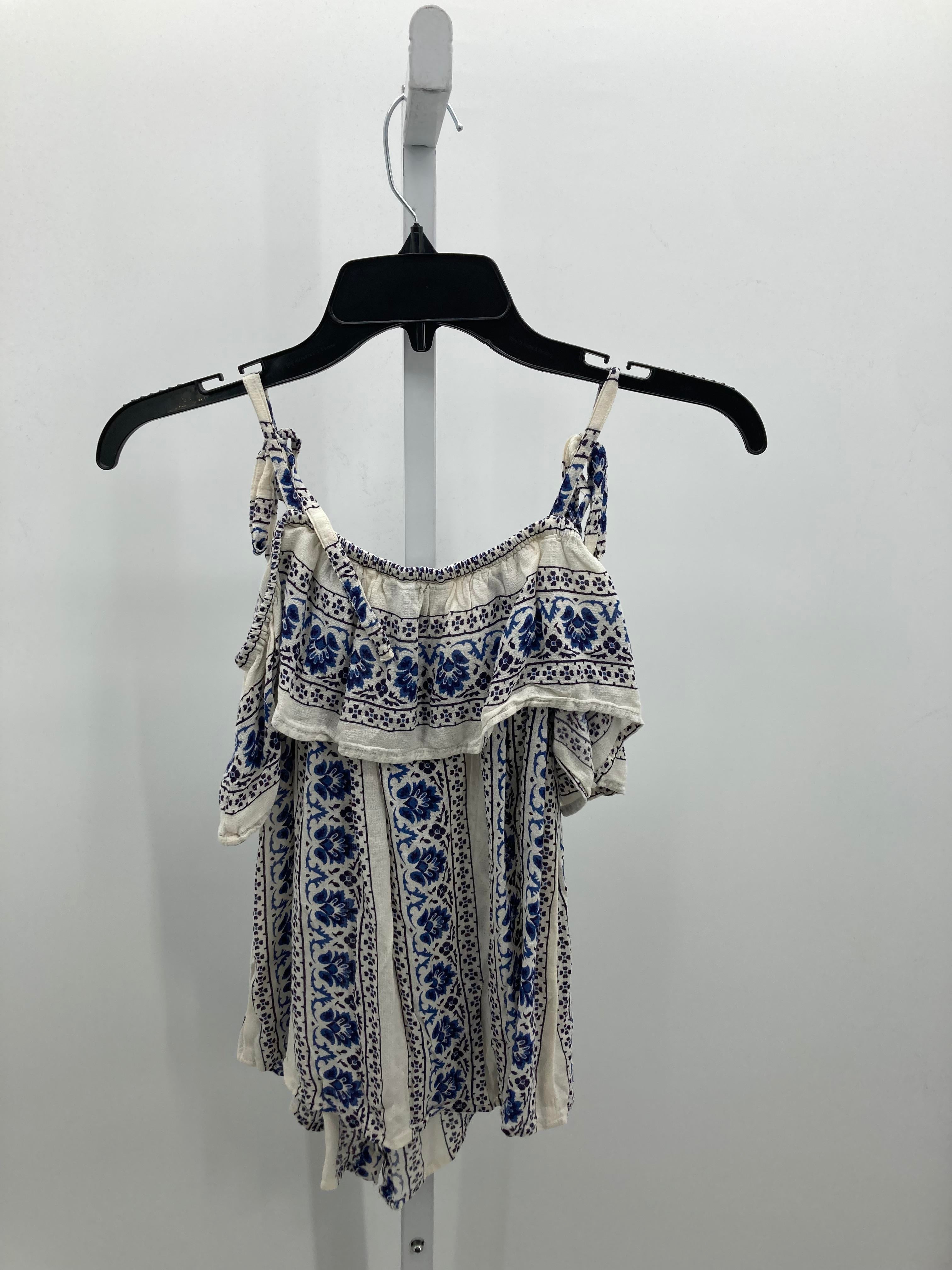 Lucky Brand Size Medium Misses Short Sleeve Shirt