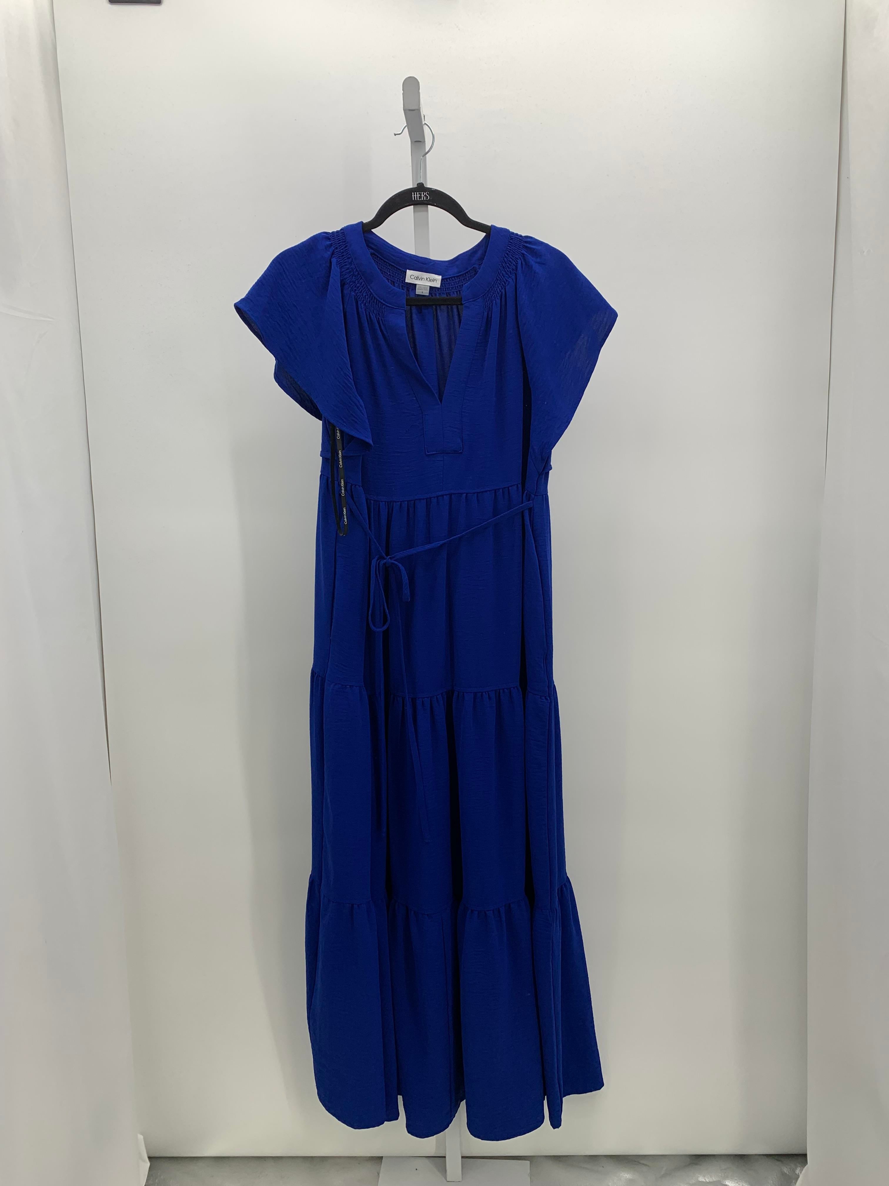 Calvin Klein Size 8 Misses Short Sleeve Dress
