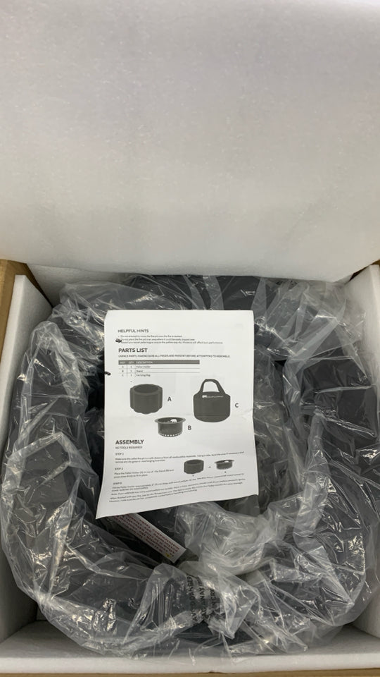 NIB FIRE PLACE DIRECT PORTABLE FIRE PIT.
