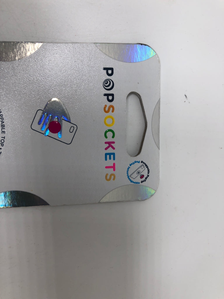 NIP SILVER DRIP POPSOCKET.