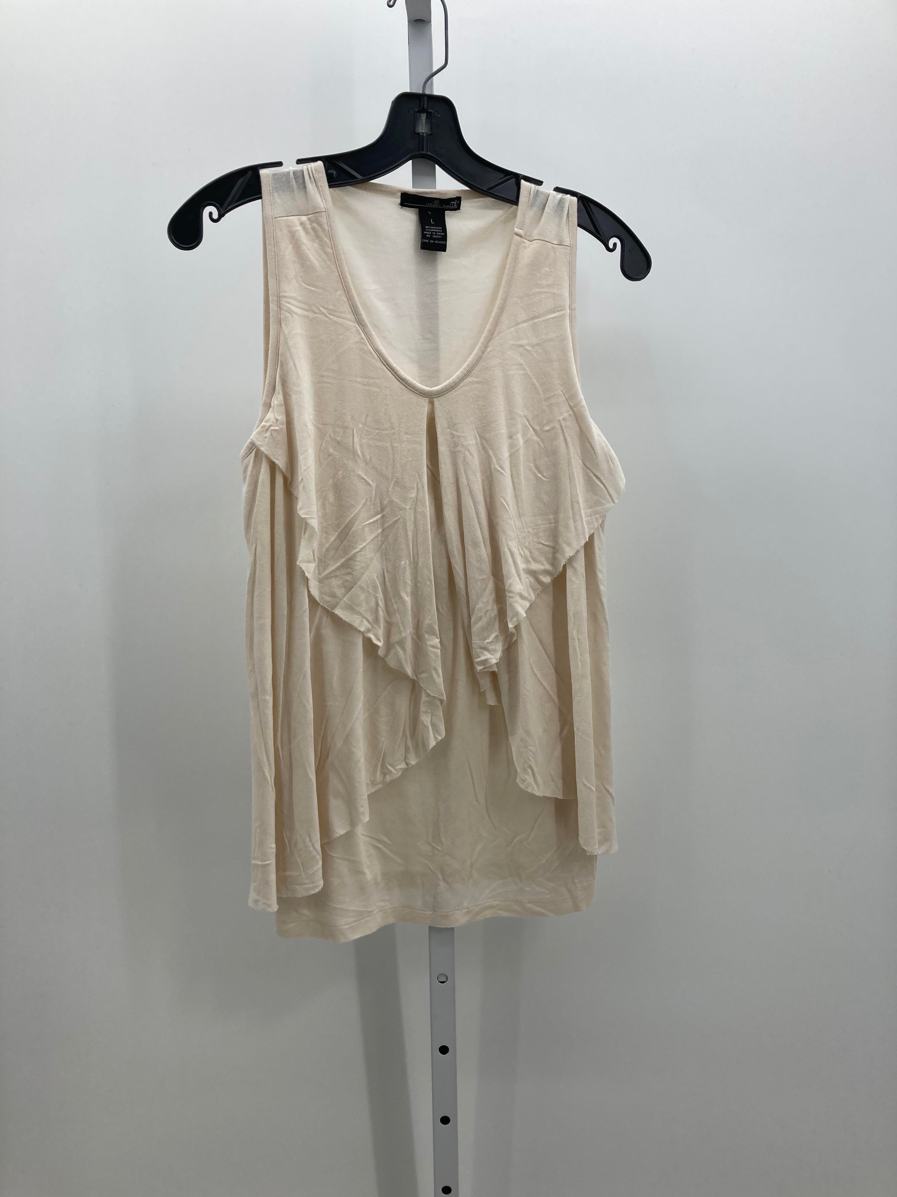 Willi Smith Size Large Misses Sleeveless Shirt