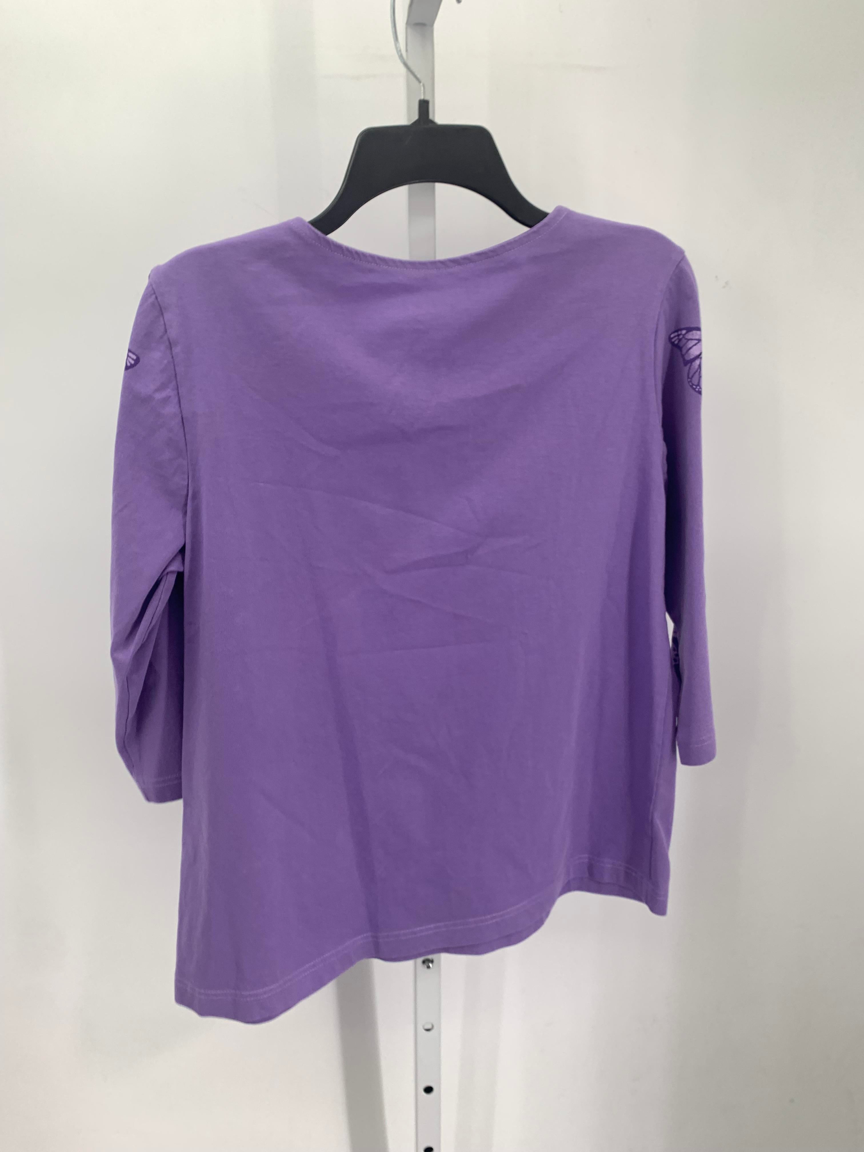 Blair Size Medium Misses 3/4 Sleeve Shirt