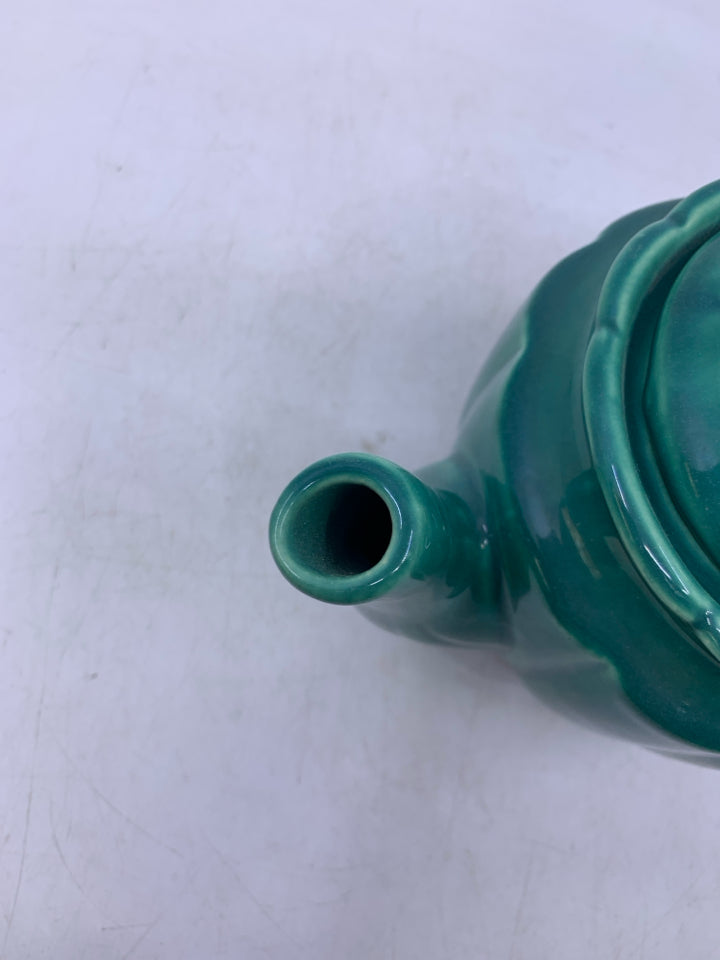 VTG POTTERY GREEN TURQUOISE.