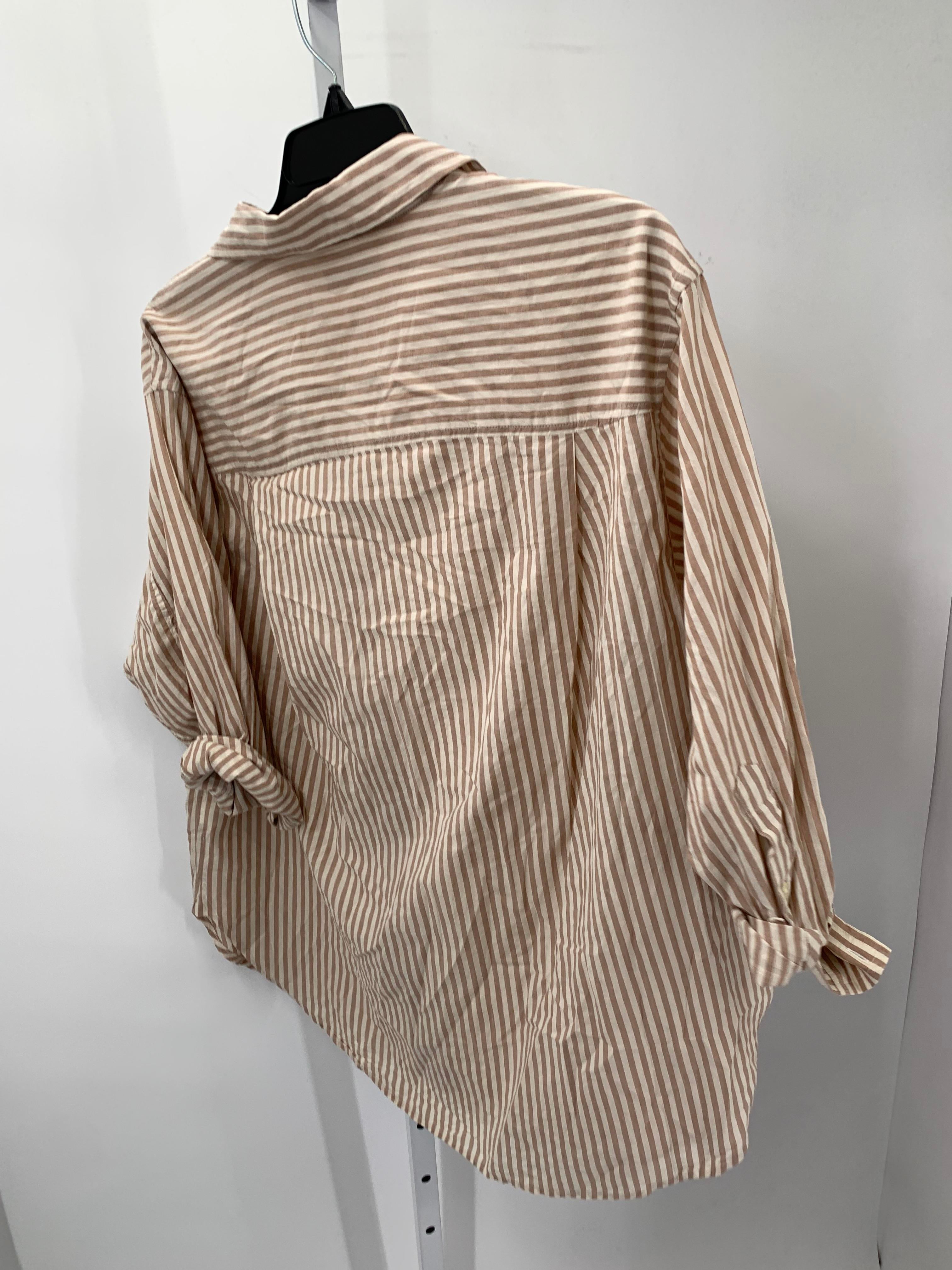 Sonoma Size 1X Womens Long Sleeve Shirt
