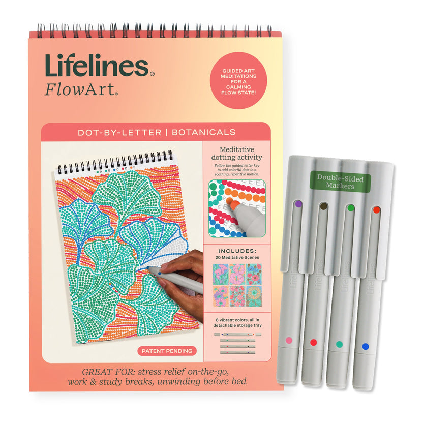 FlowArt Dot By Letter Botanicals - New