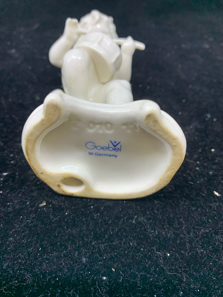 VTG CHERUB DRUMMING FIGURE- GOEBEL.