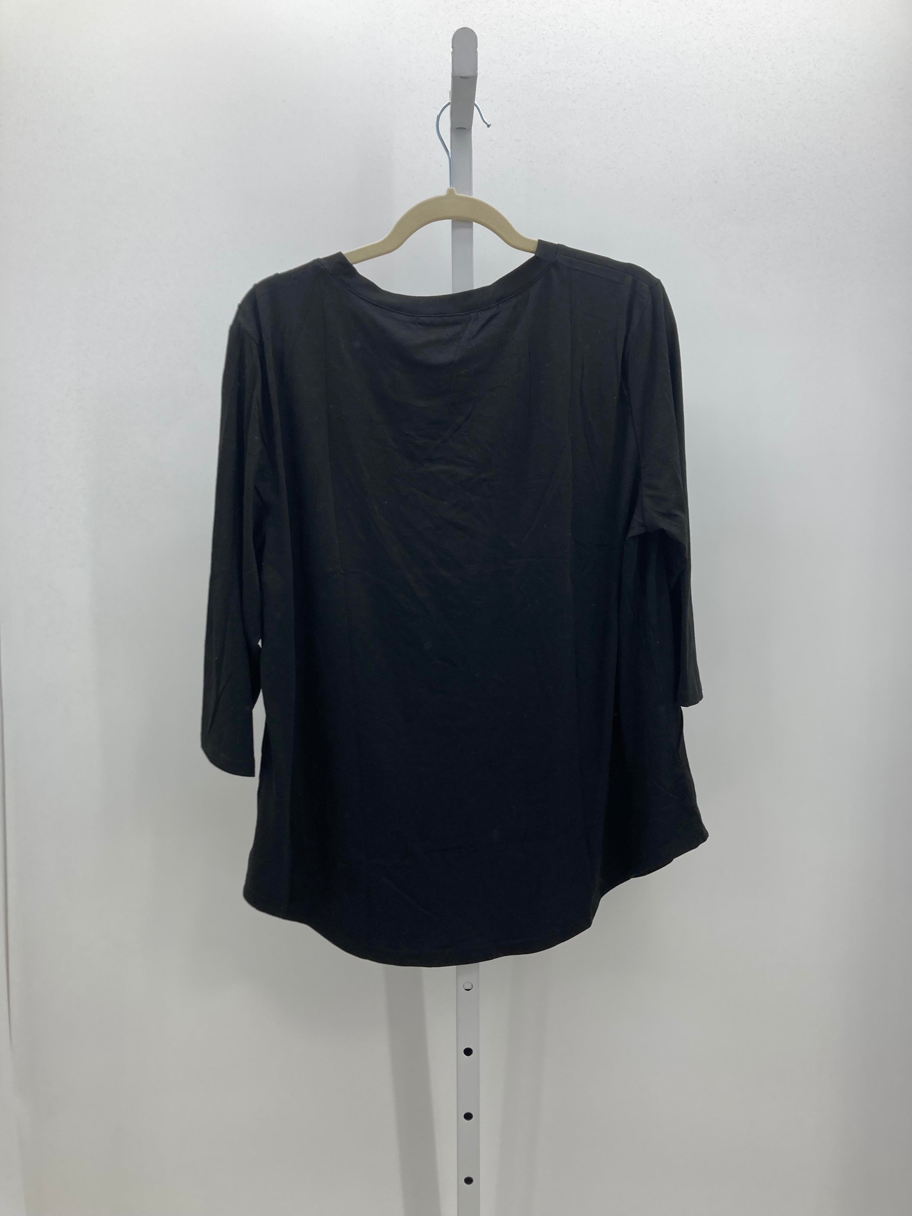 Size Extra Large Misses 3/4 Sleeve Shirt