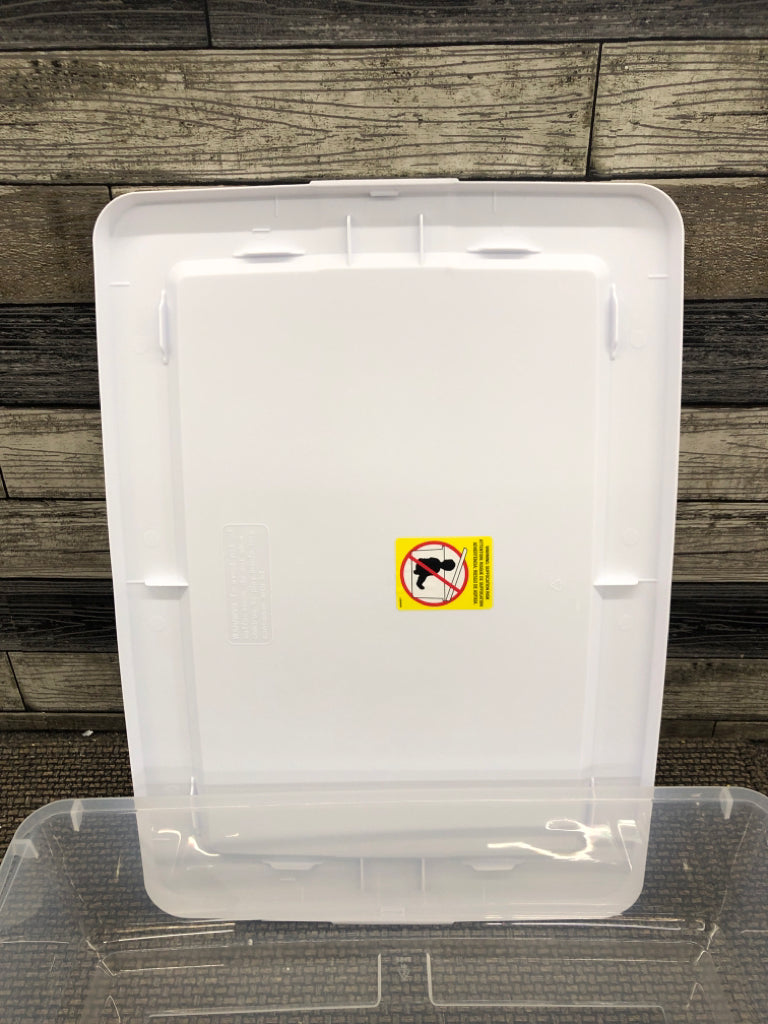 STERILITE PLASTIC UNDER BED STORAGE.