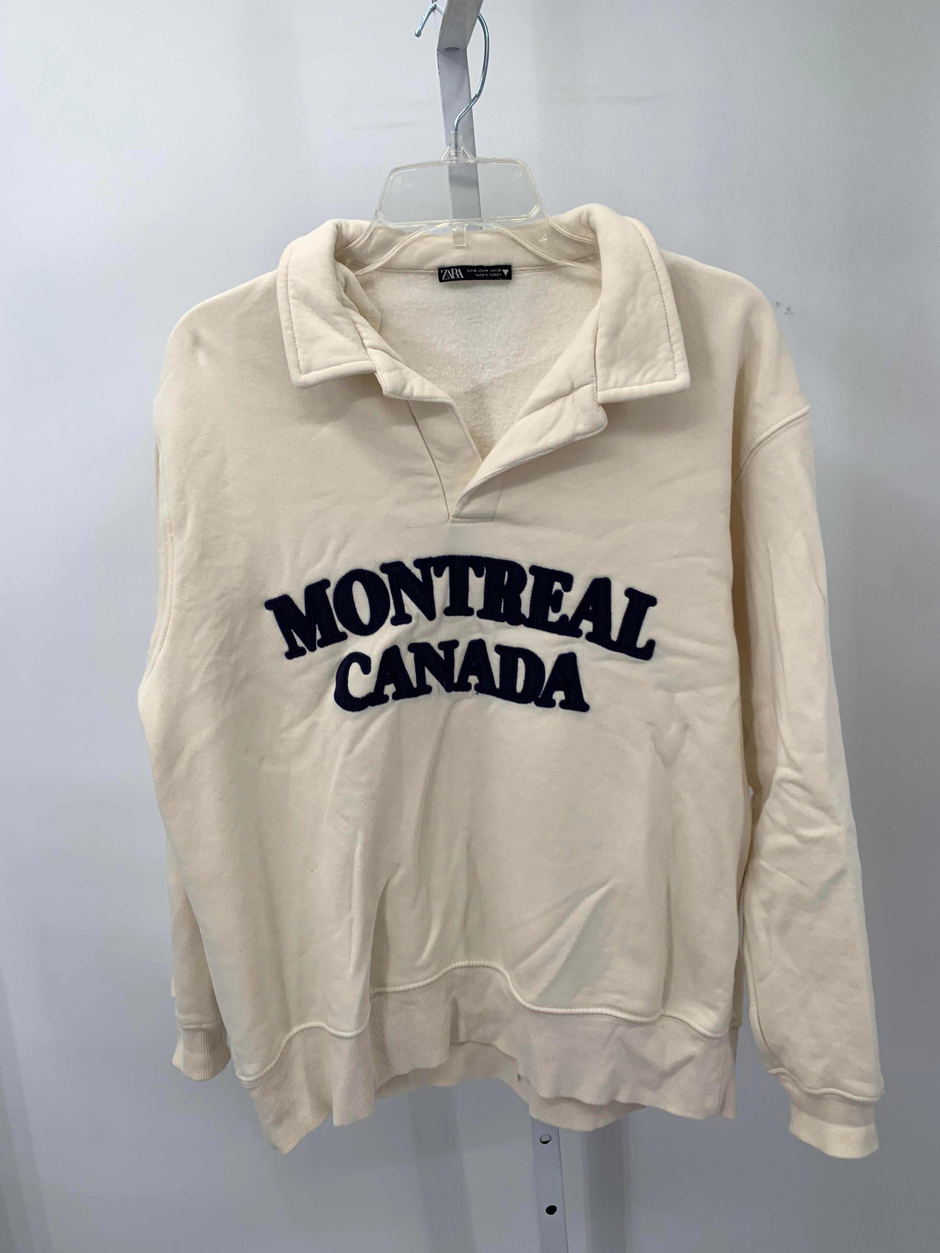 Zara Size Medium Misses Long Sleeve Shirt