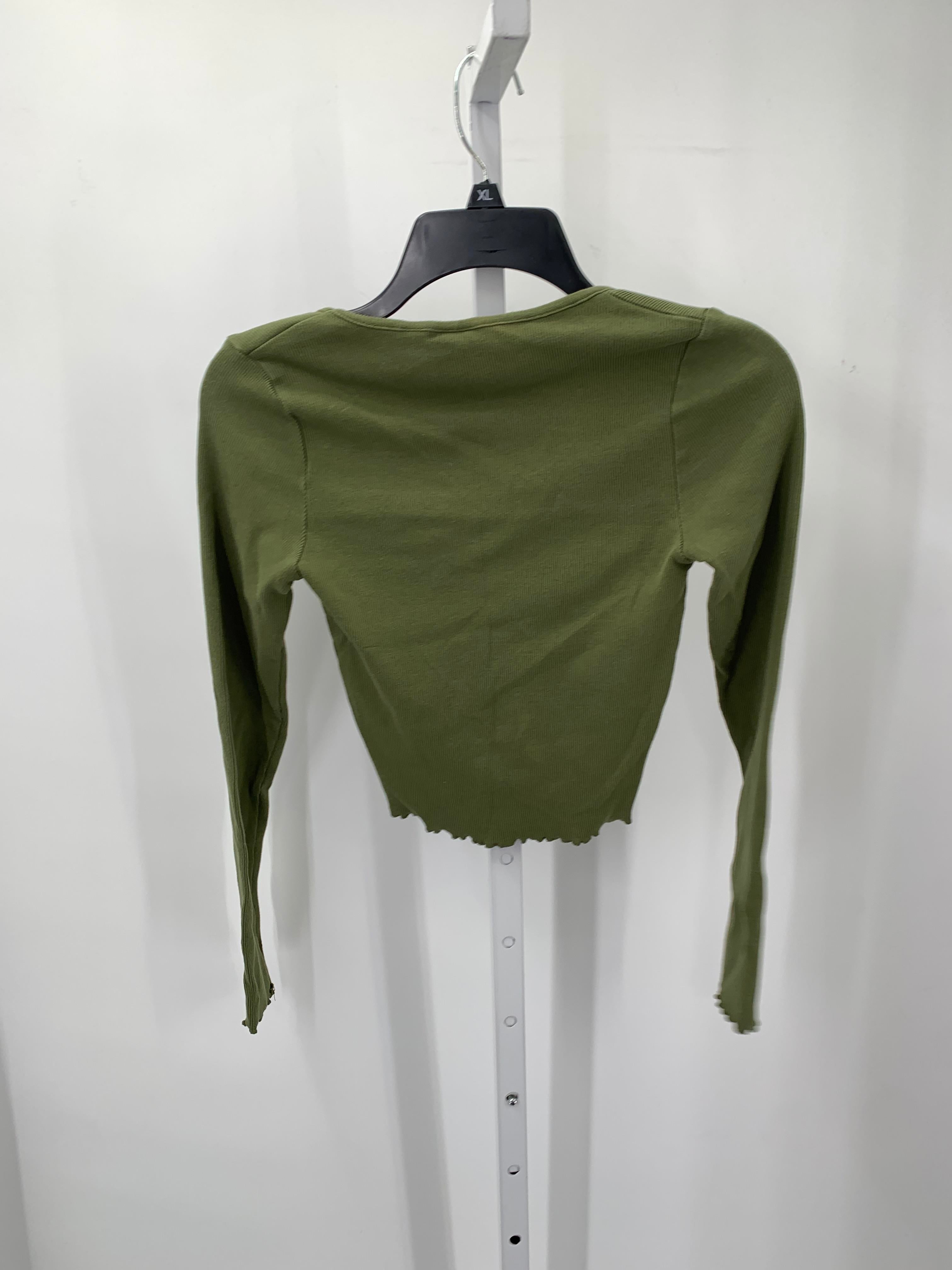 Size 8 Girls Long Sleeve Shirt