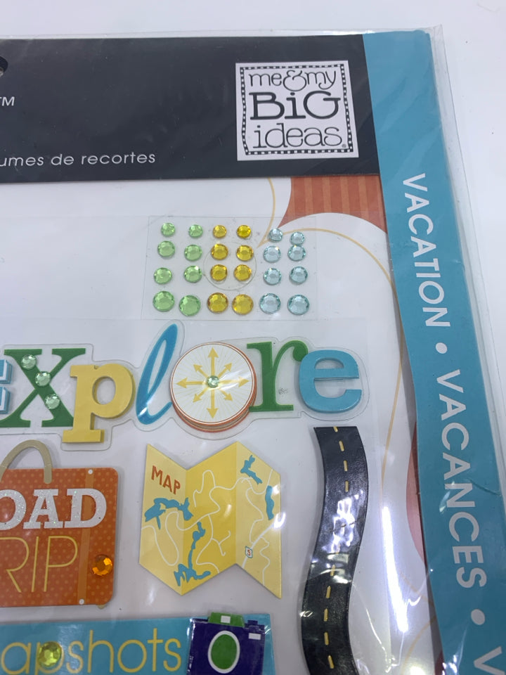 NIP SCRAPBOOK VACATION REFILL KIT.