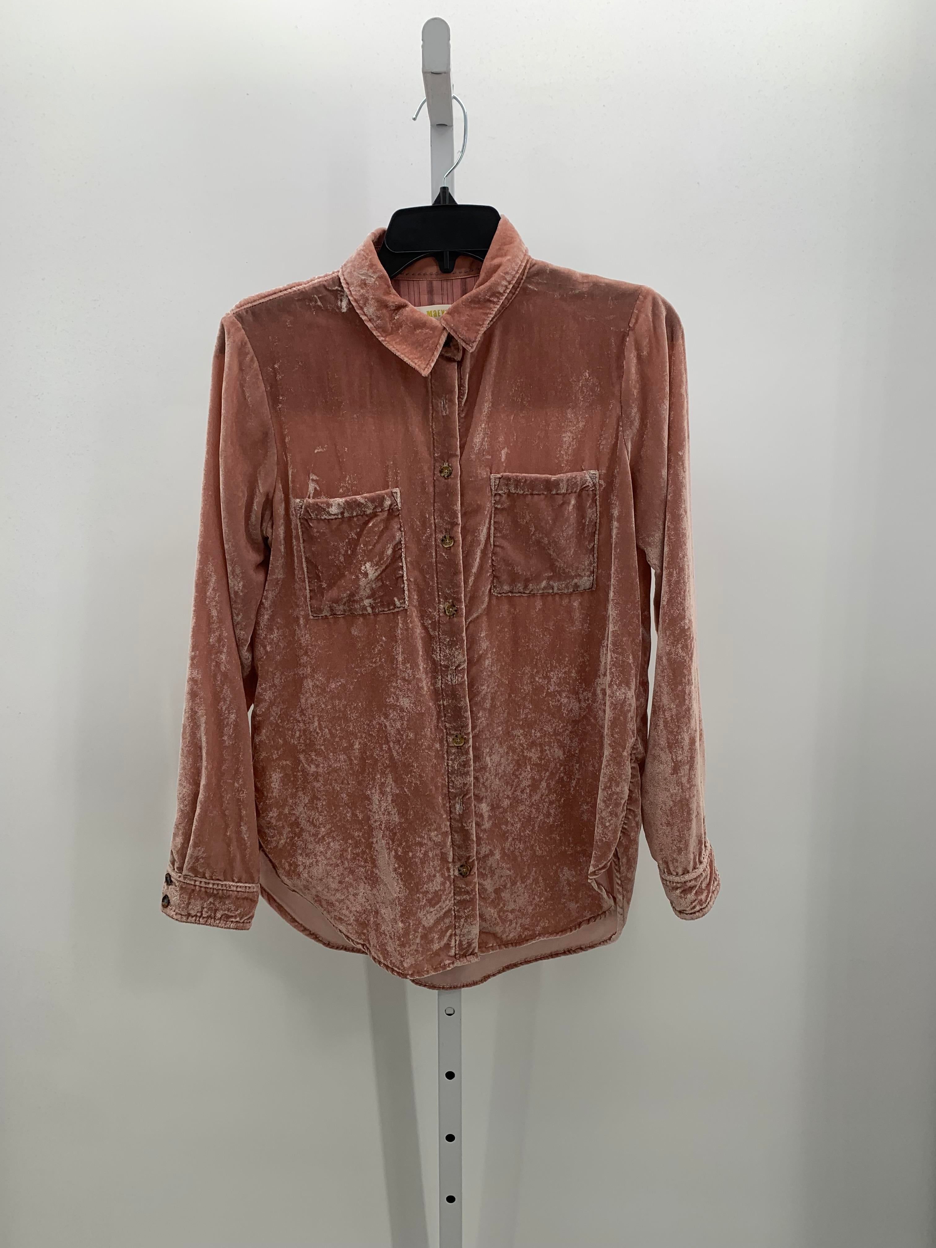 Maeve Size 2 Juniors Long Sleeve Shirt