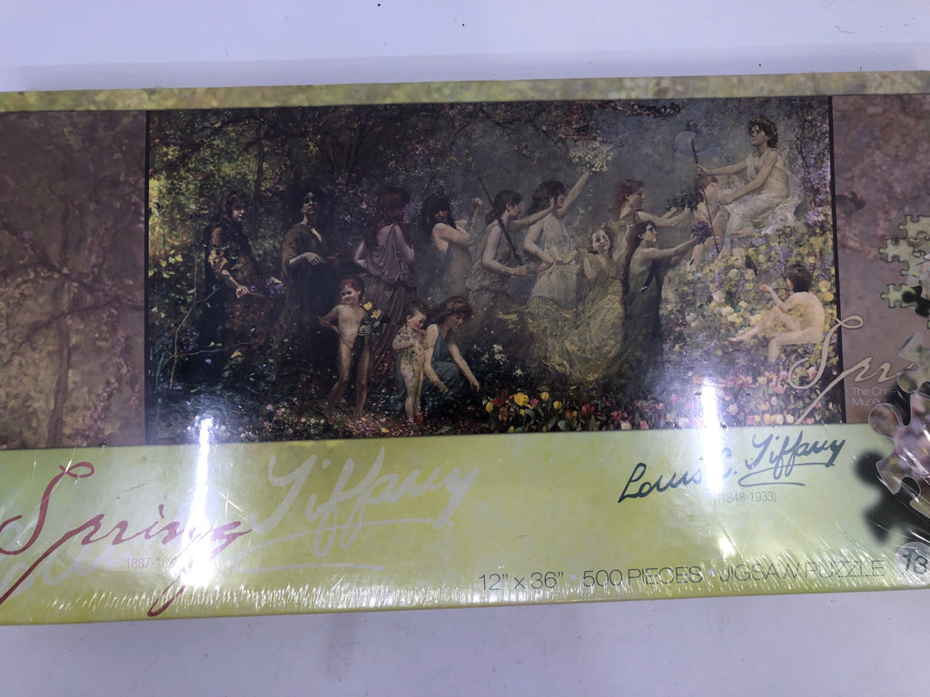 NIP SPRING LOUIS C TIFFANY PUZZLE.