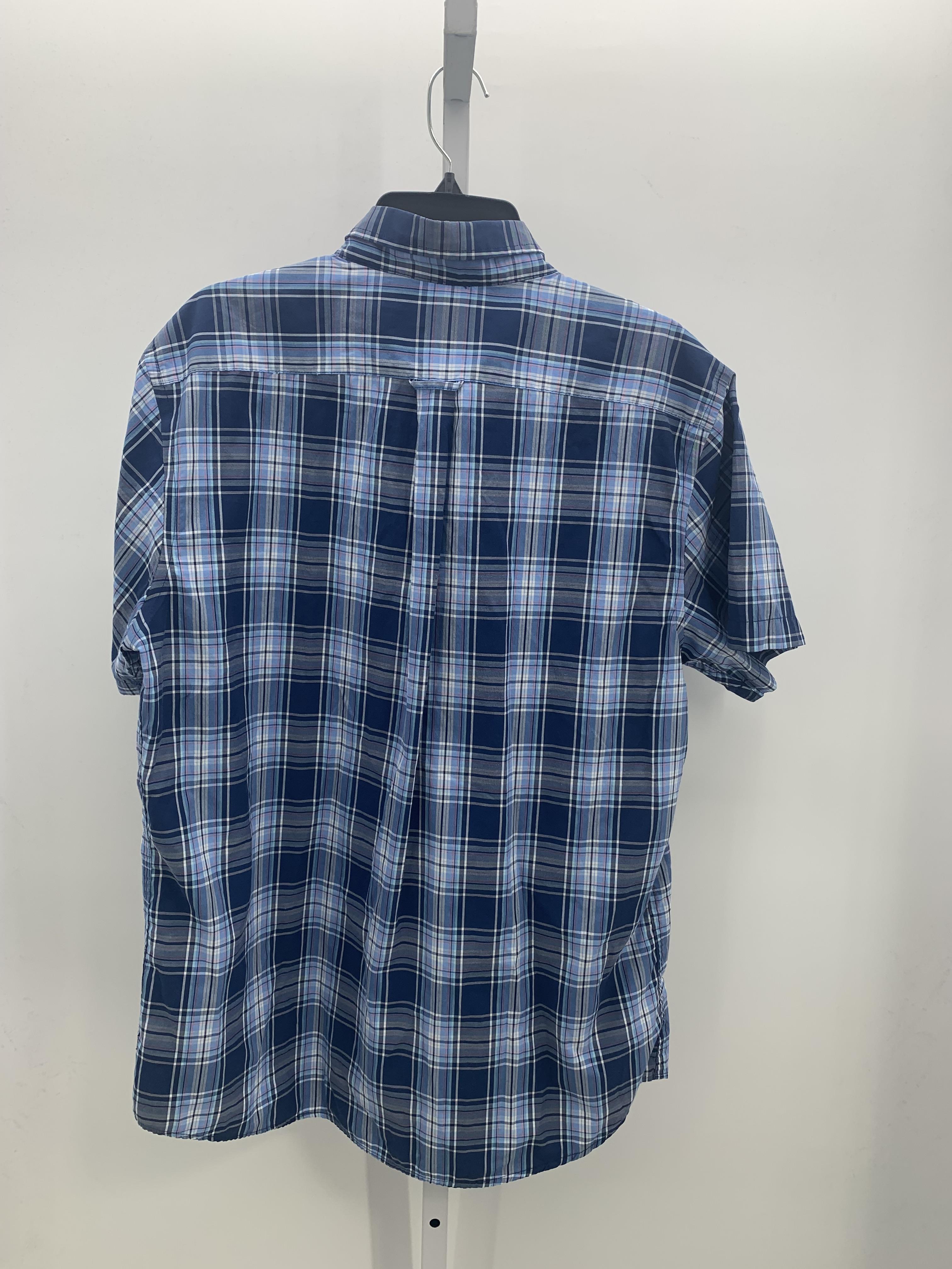 PLAID BTN DOWN