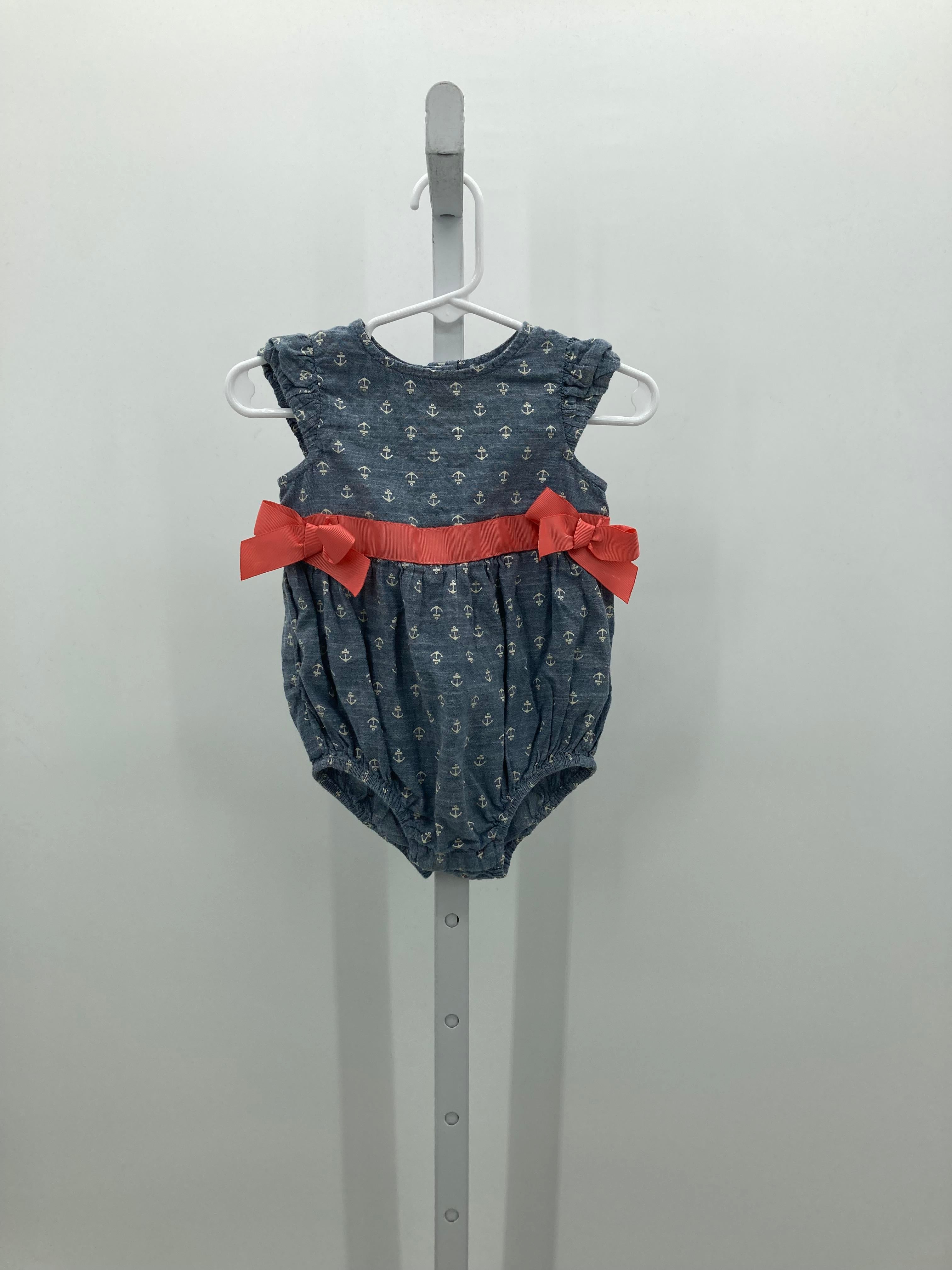 Dylan & Abby Size 6-9 mon Girls Short Slv. Romper