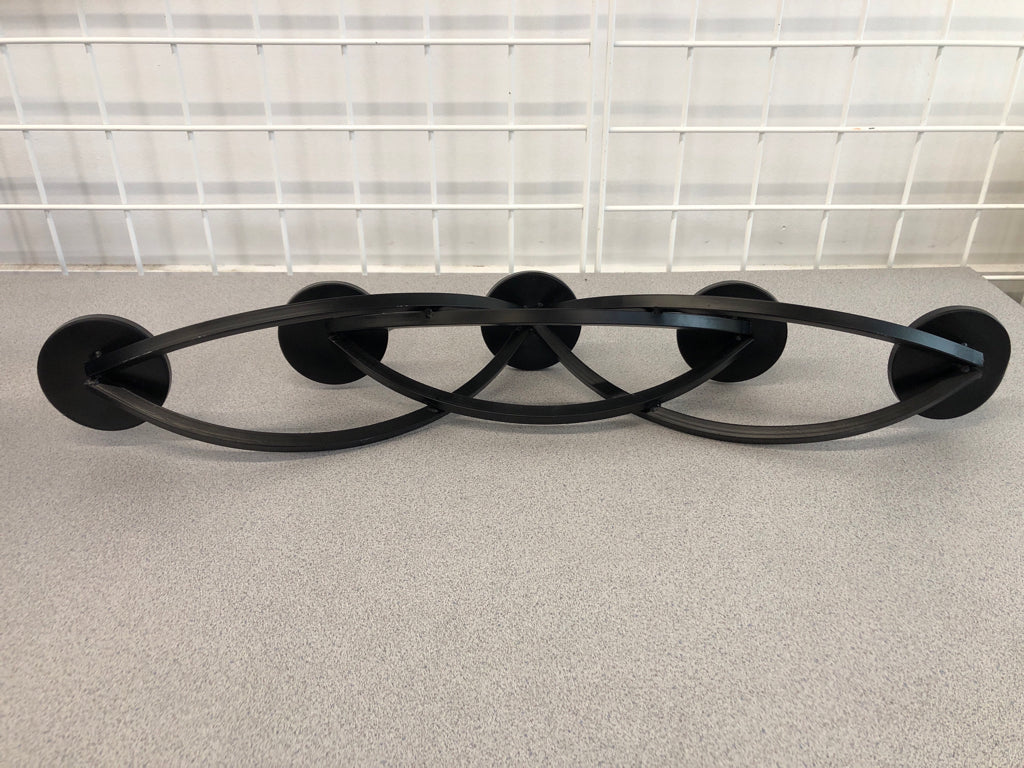 5-SPOT METAL CANDLE HOLDER CENTERPIECE.