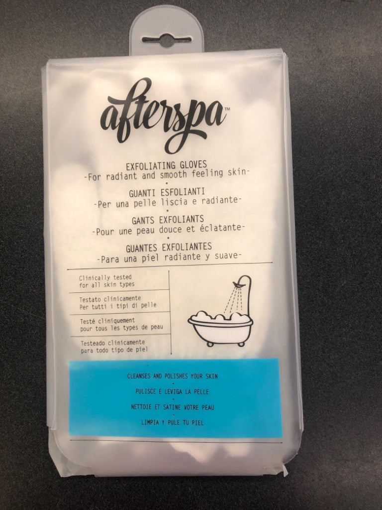 NIP EXFOLIATING GLOVES.