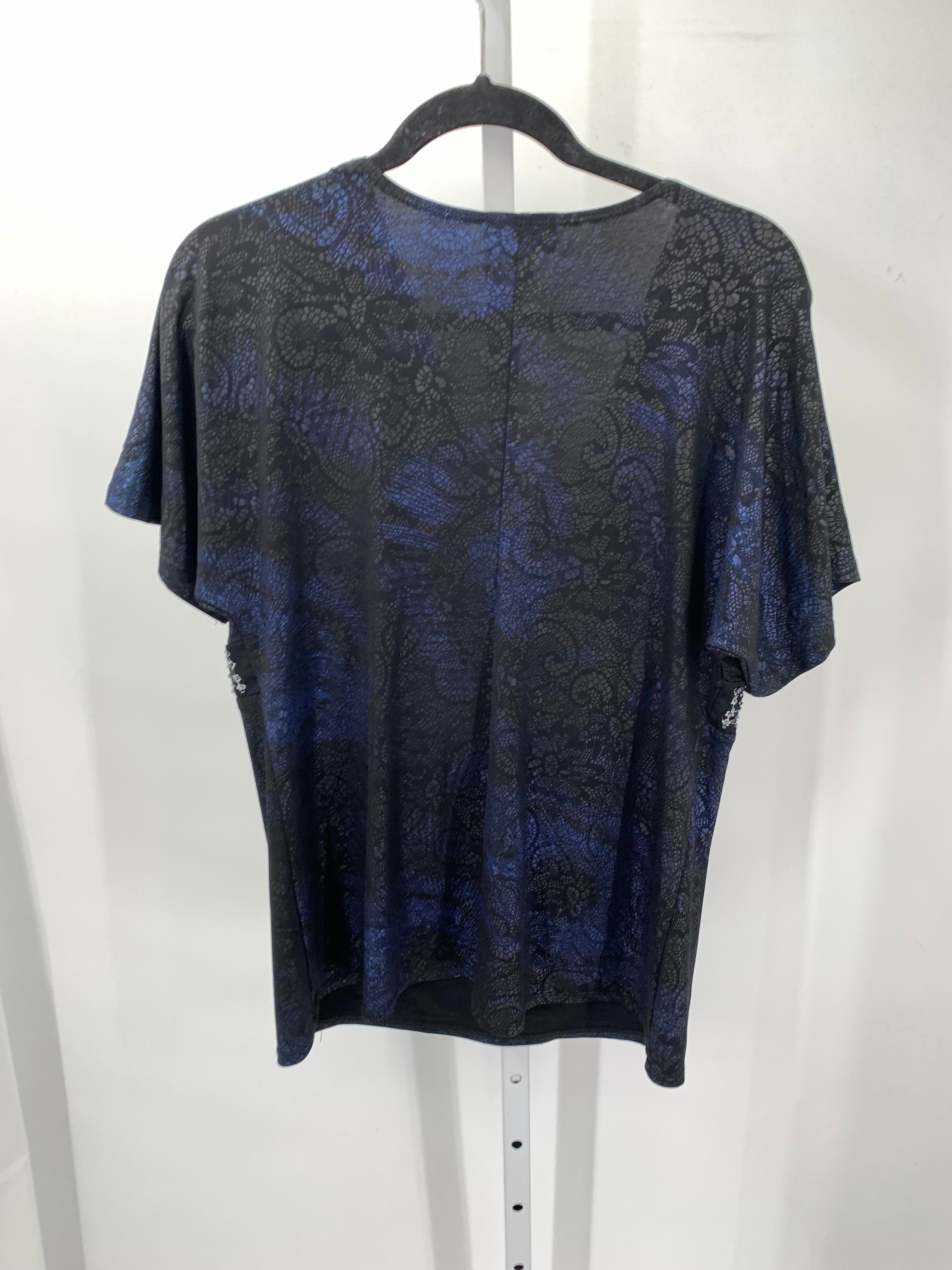 Fashion Bug Size Large Misses Short Sleeve Shirt