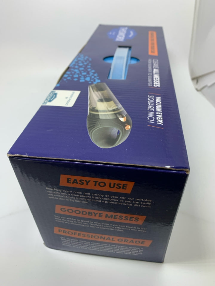 NIB CORED CAR VACUUM CLEANER.