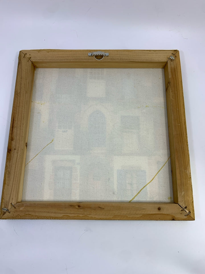 COLORFUL DOORS WALL CANVAS.