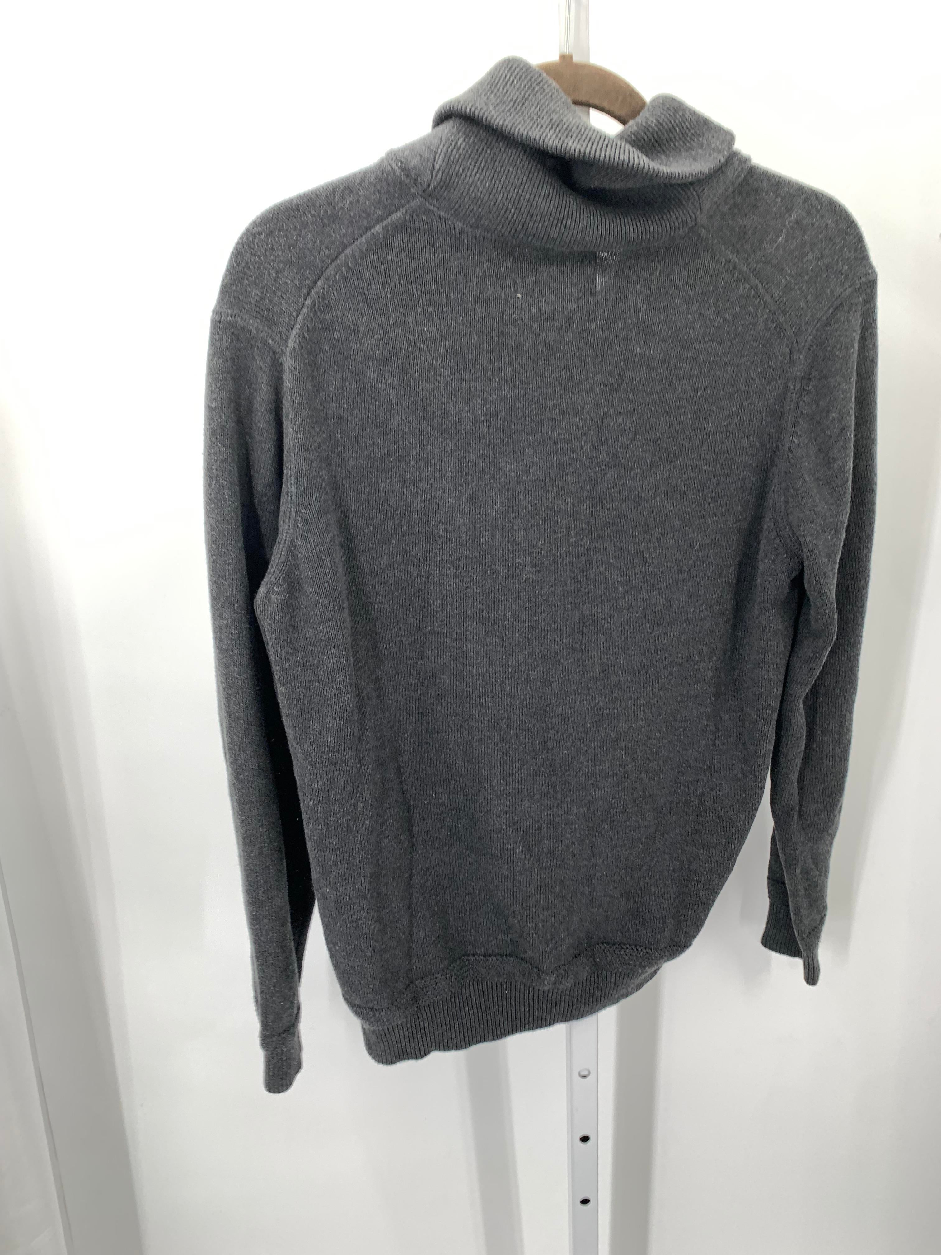 RIBBED BUTTON SWEATER