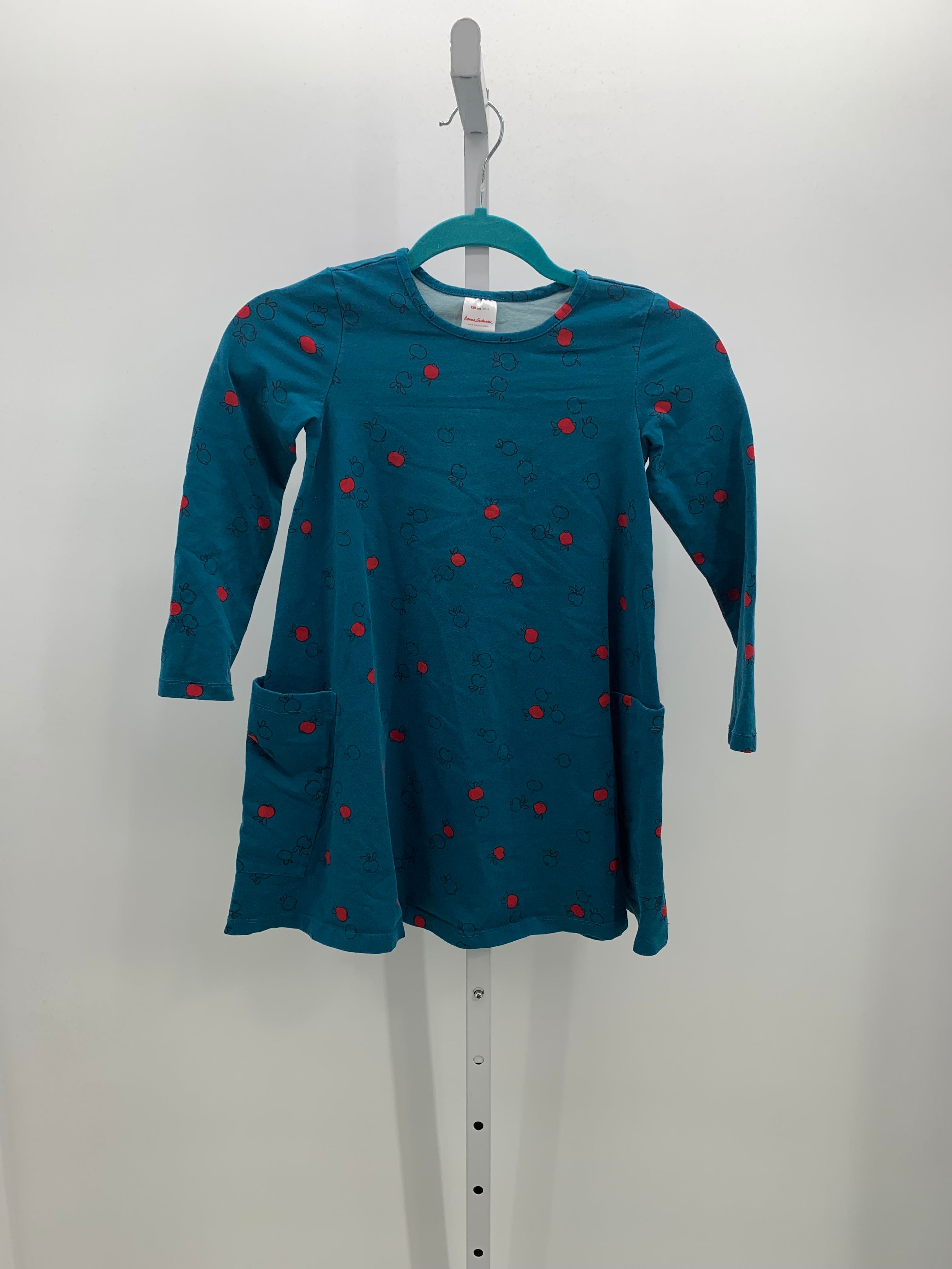 Hanna Anderson Size 8 Girls Long Sleeve Dress
