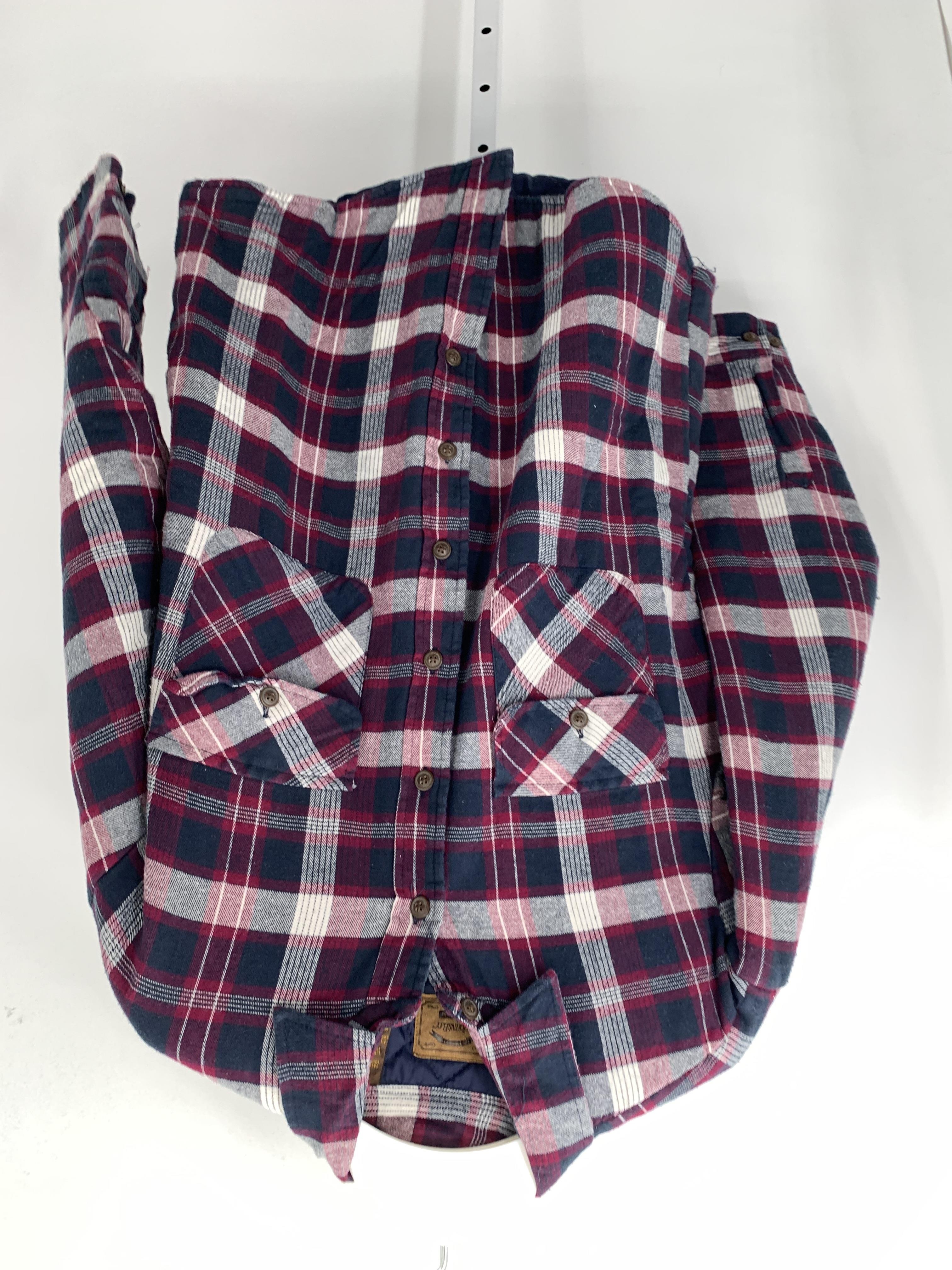 PURPLE WHITE PLAID