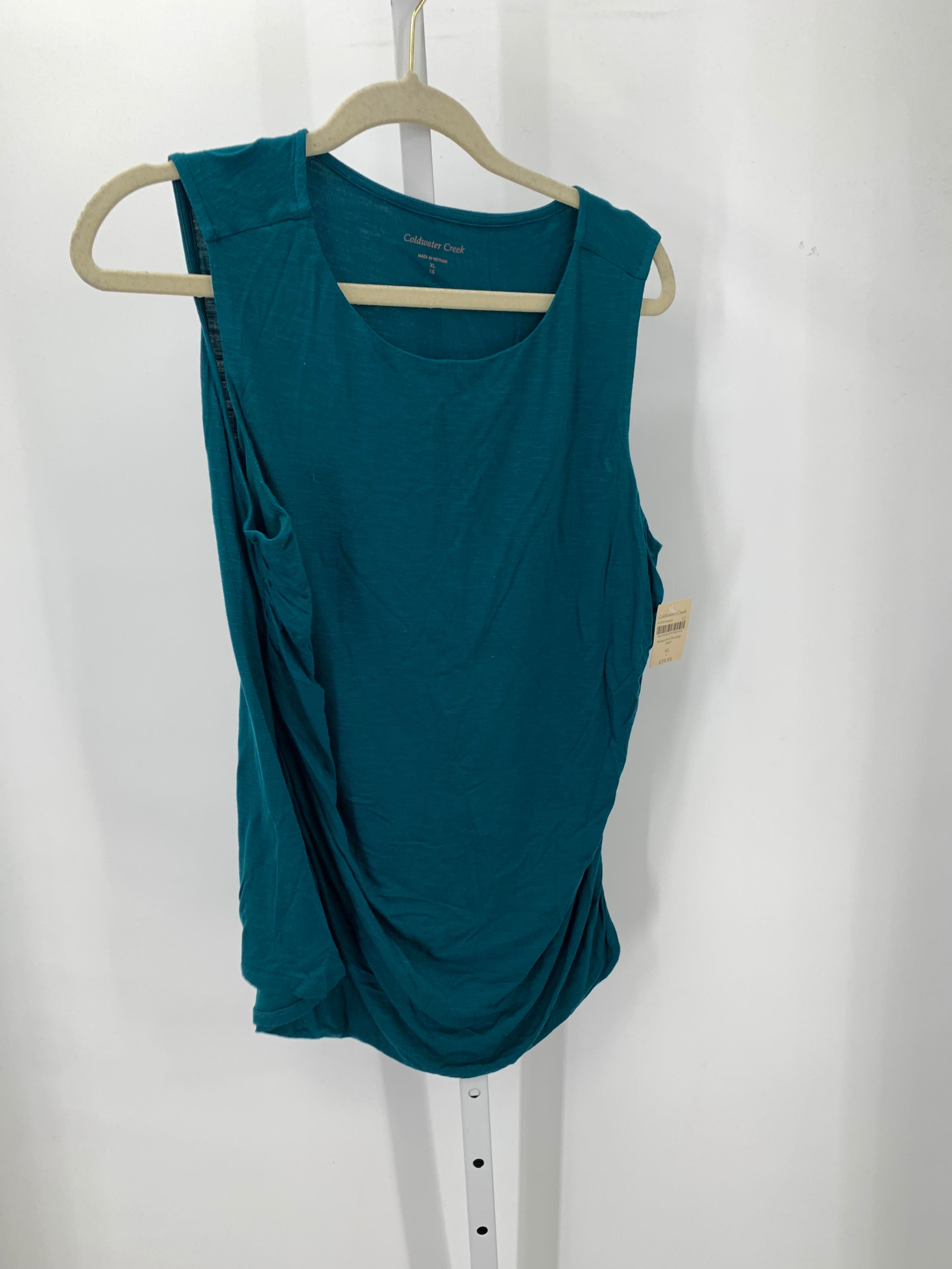 Coldwater Creek Size Extra Large Misses Sleeveless Shirt