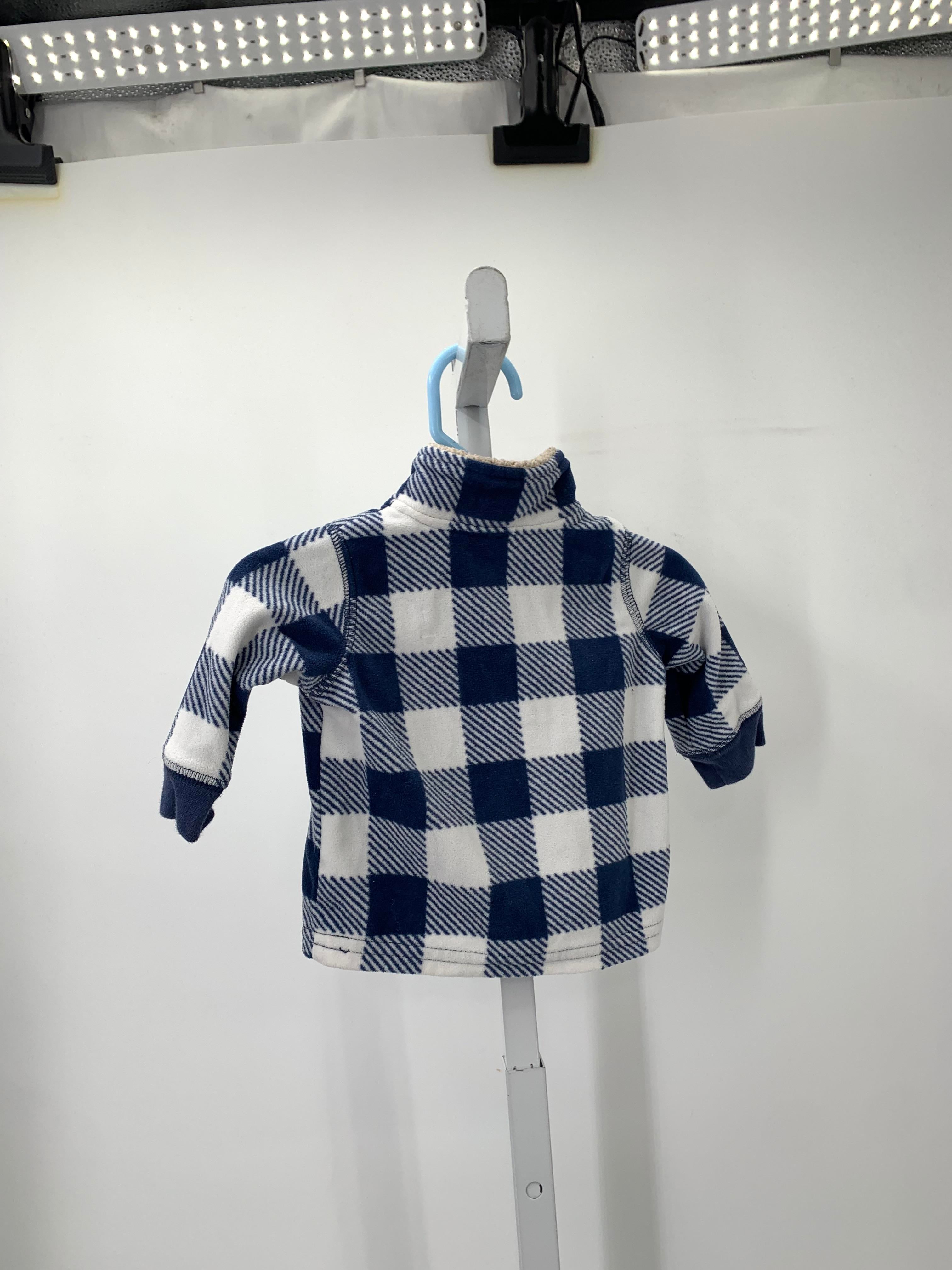 WHITE PLAID FLEECE
