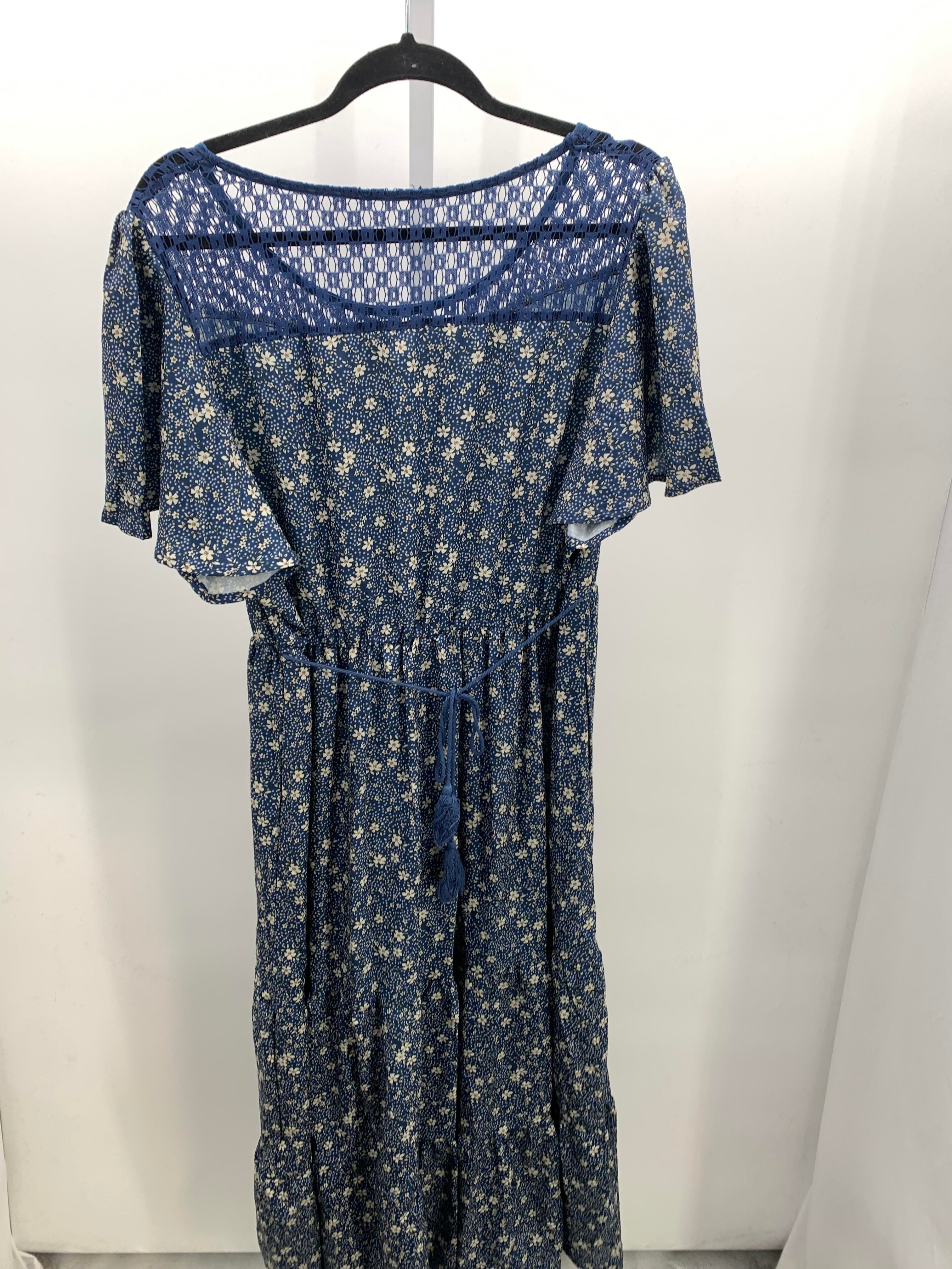 Size 14/16 W Womens Short Sleeve Dress