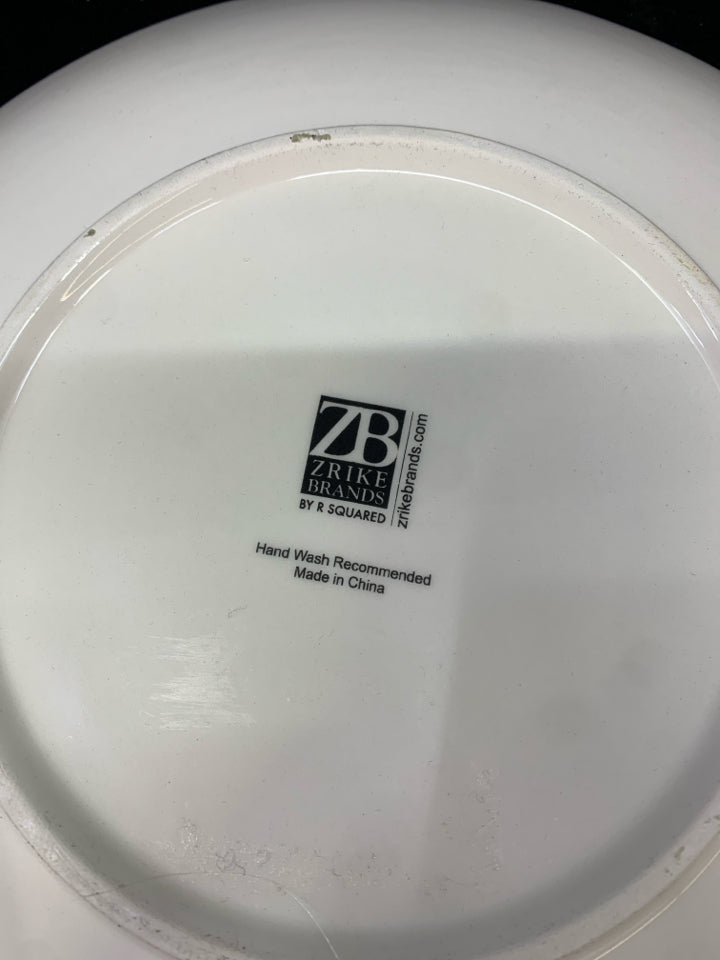 SANTA SERVING PLATE.