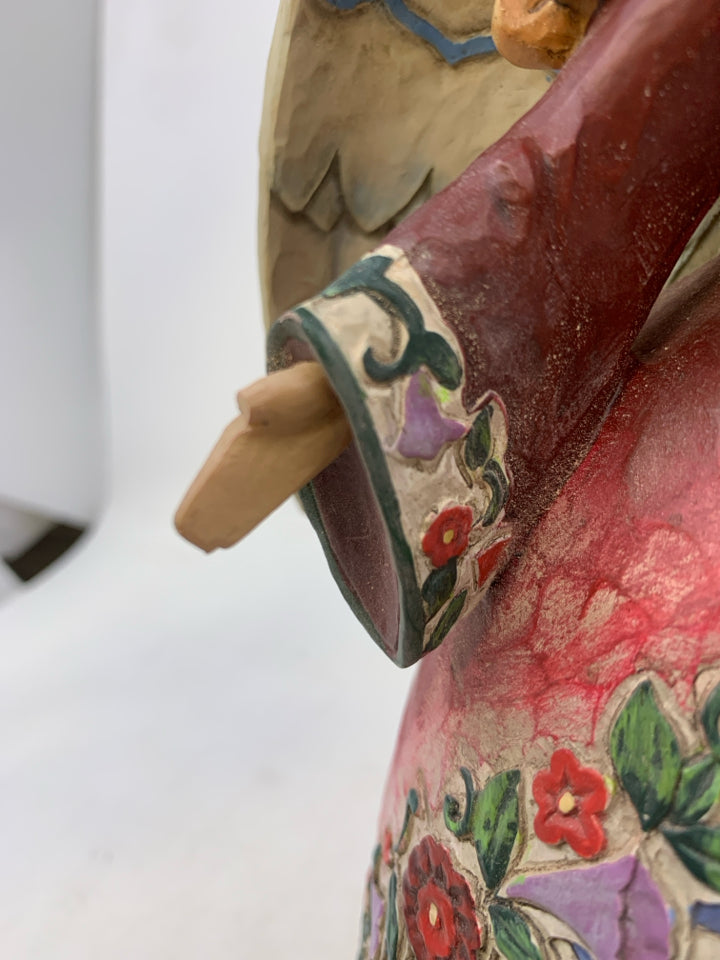 JIM SHORE THE JOY OF CHRISTMAS MORNING 2006 ANGEL.