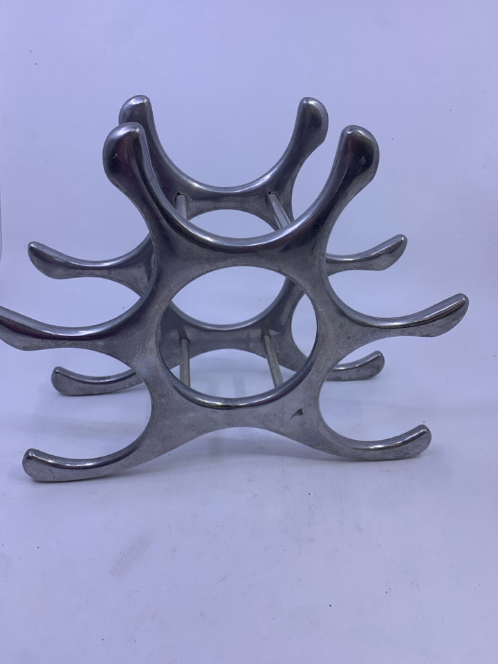 ABSTRACT WINE RACK.