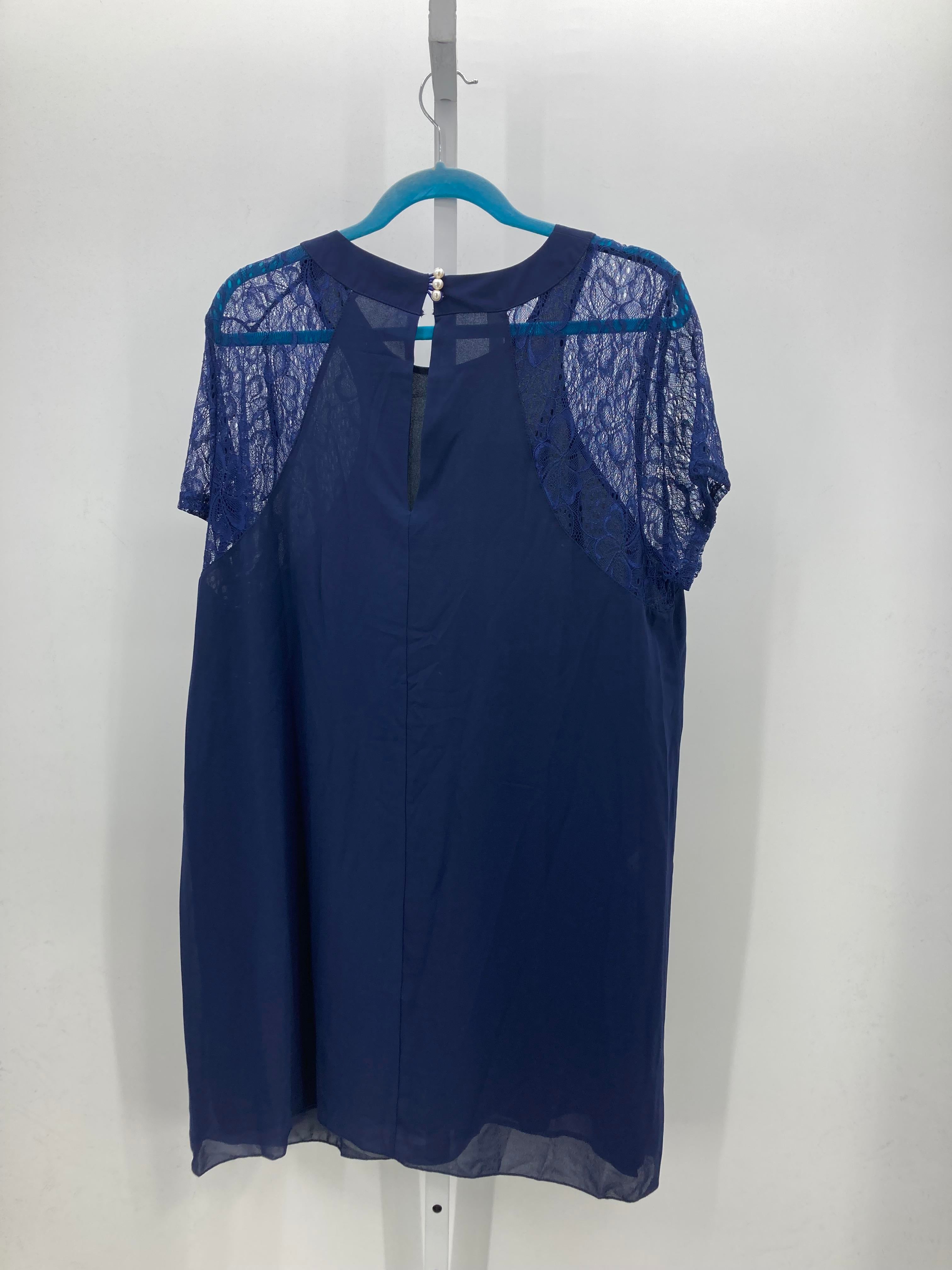 Size Extra Large Misses Short Sleeve Dress
