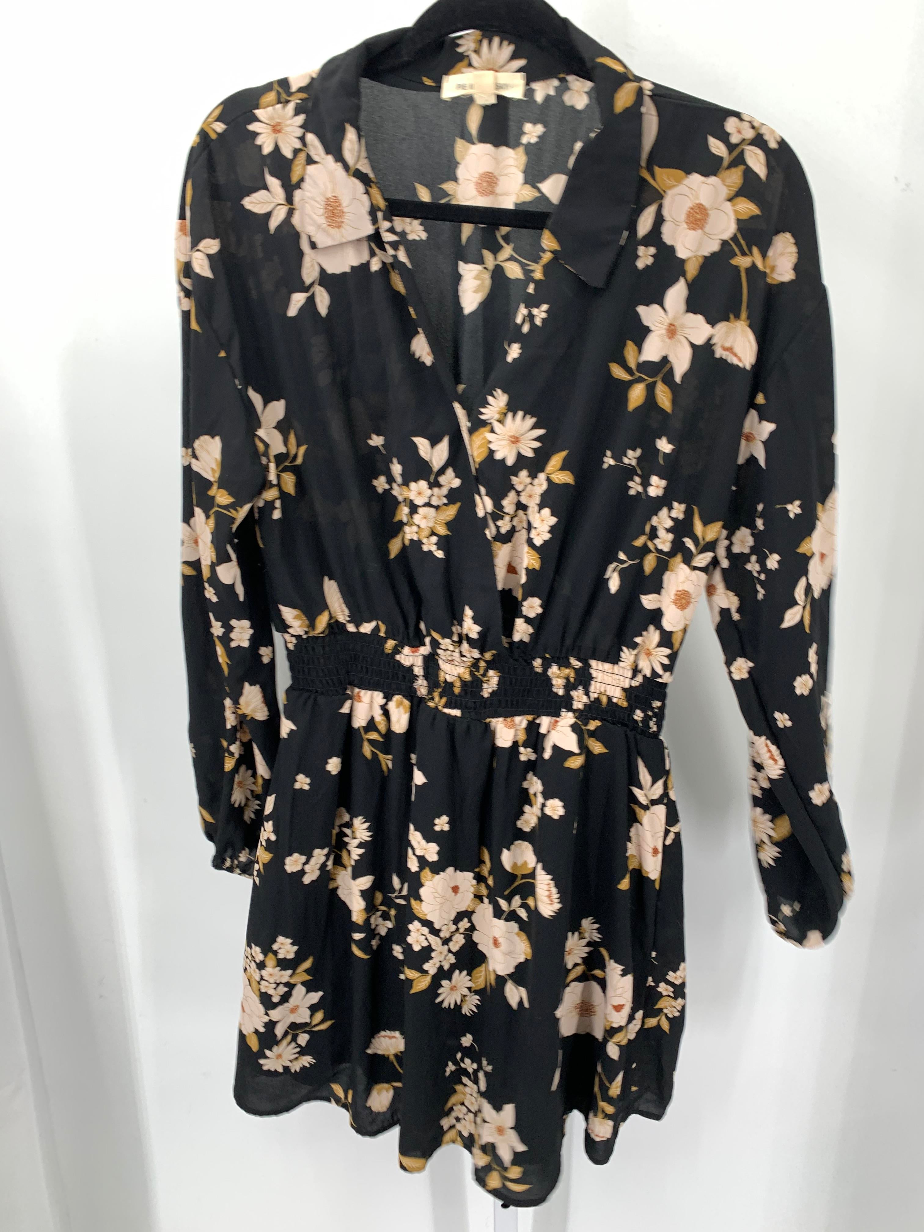 Size Extra Large Misses Long Sleeve Dress